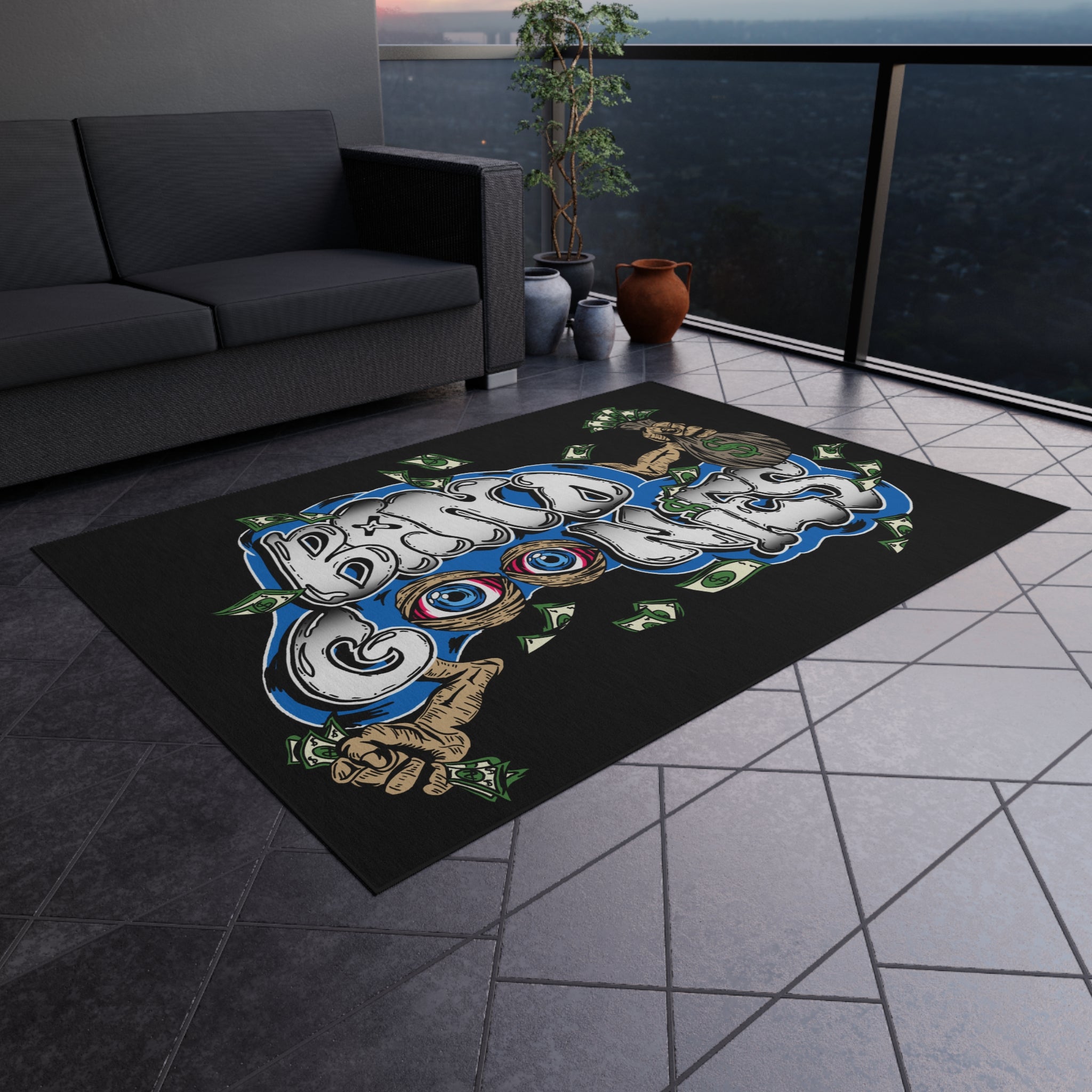 Outdoor Rug | Blue Band Goonies