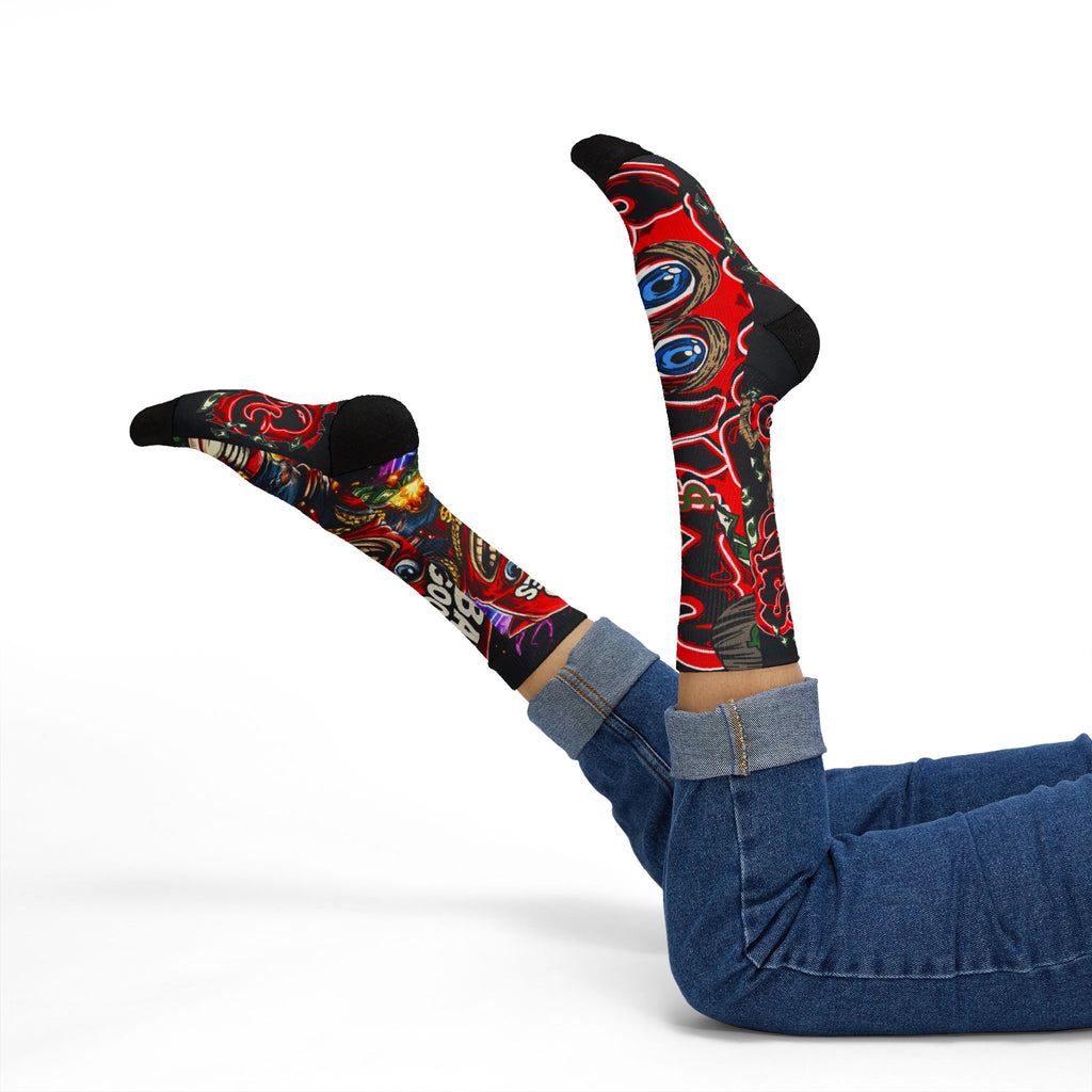 "Feud & Fire" Band Goonie Socks