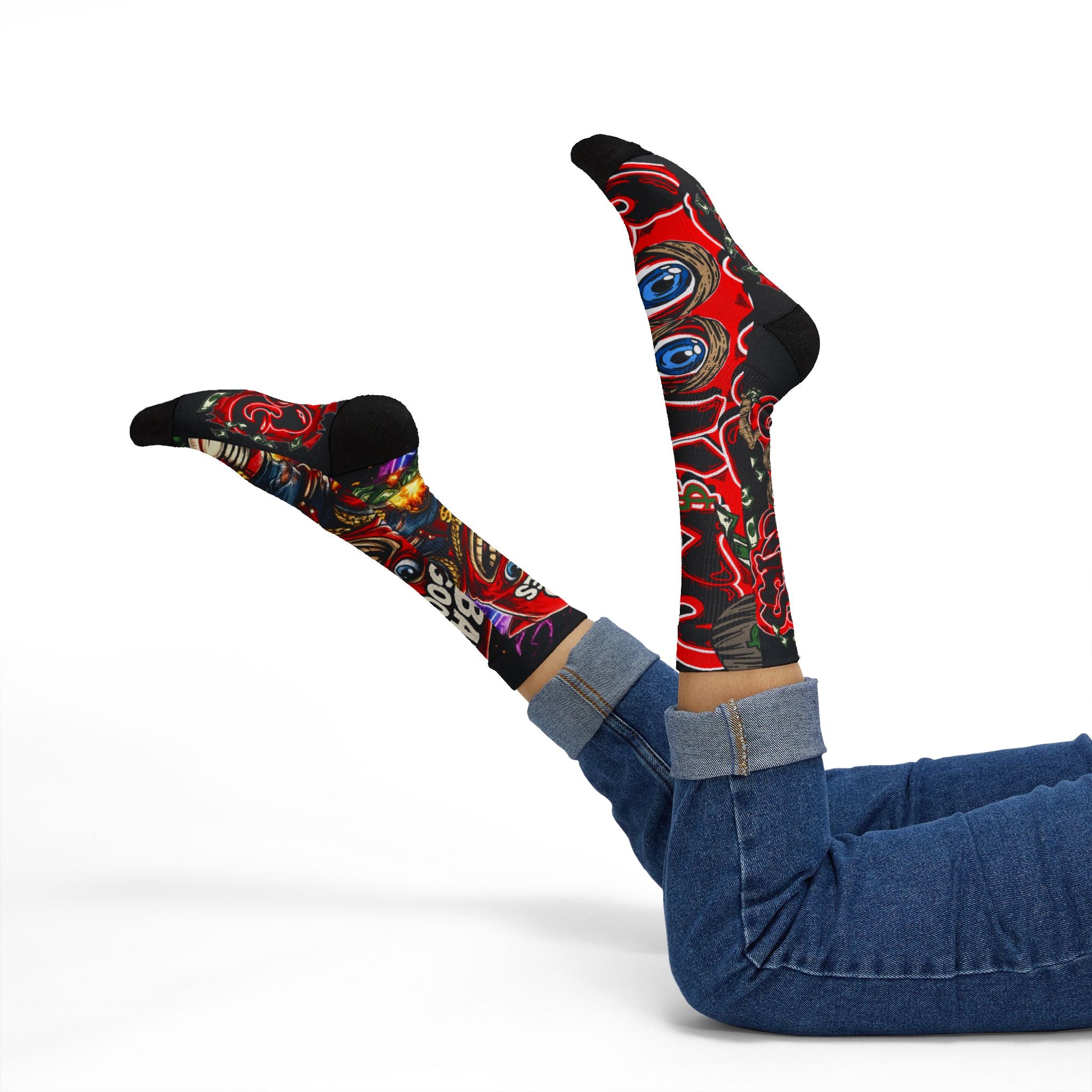 "Feud & Fire" Band Goonie Socks