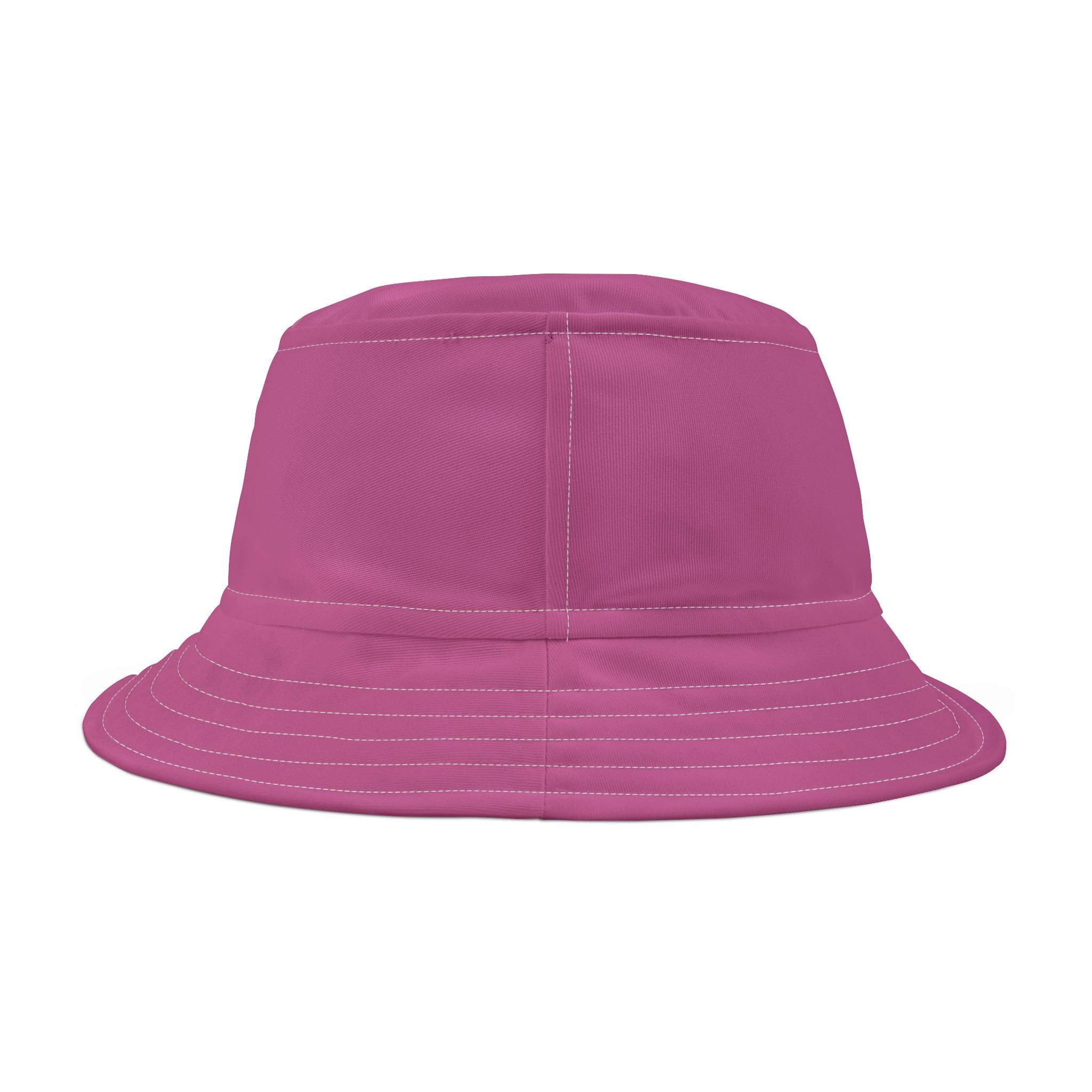 Pink & White Band Goonies Bucket Hat
