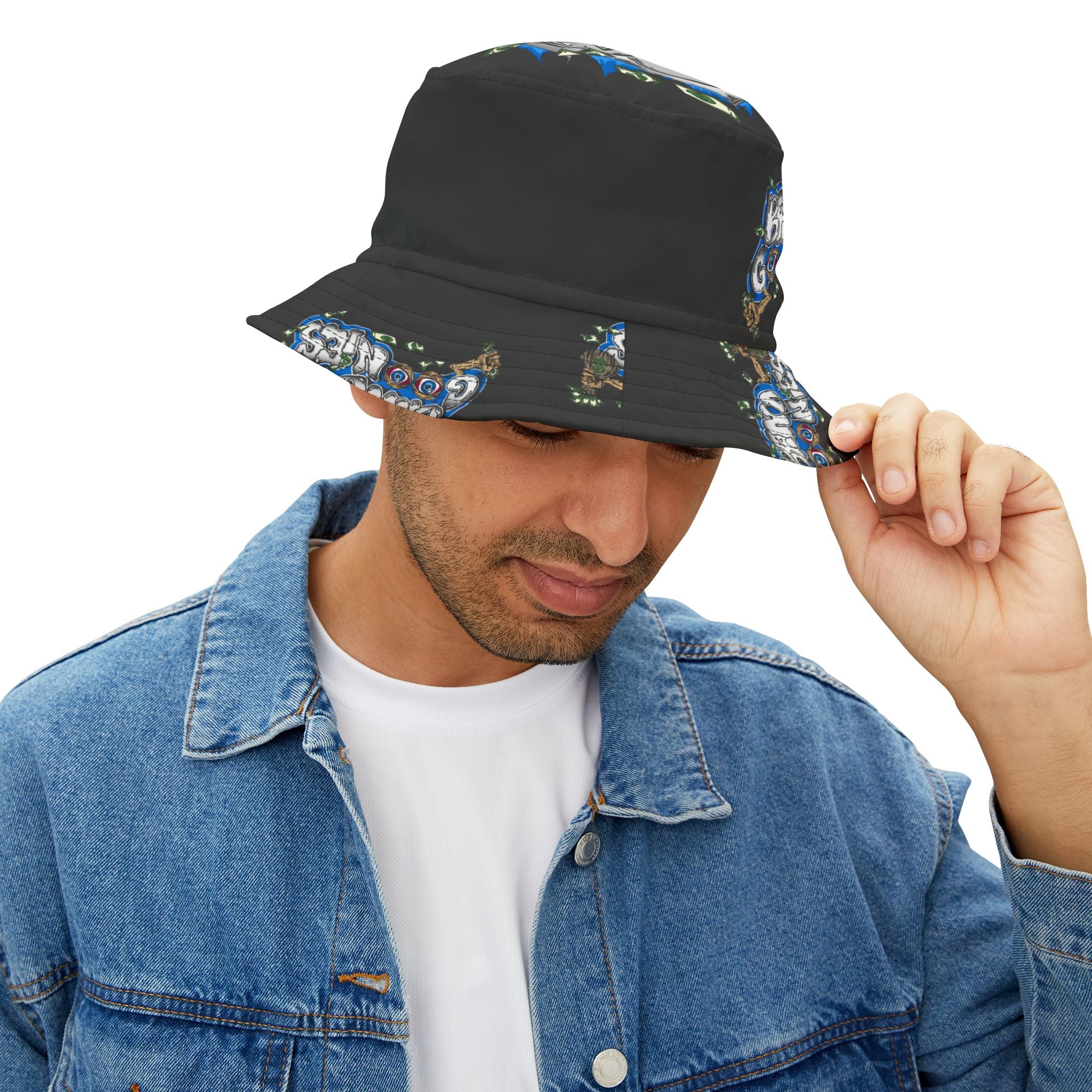 Blue Goonie Bucket Hat