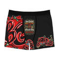 Men's Boxer Briefs (Black) | Red Goonie "The Grind Don't Stop, People Do"