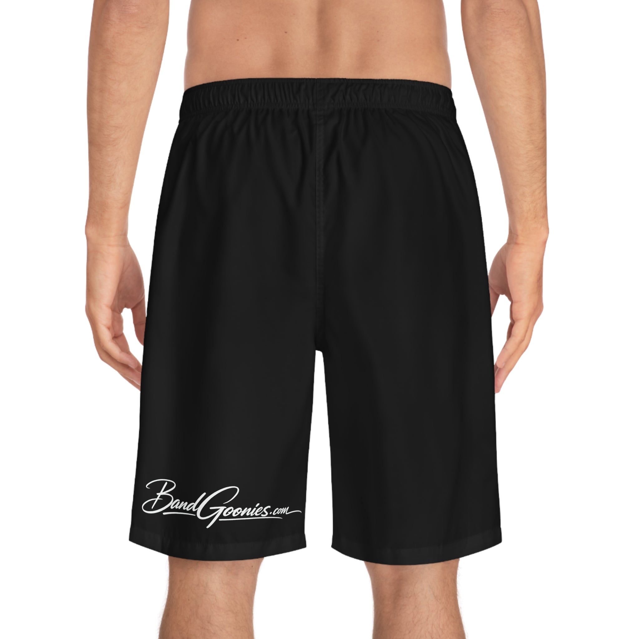 Men's Board Shorts | Blue Goonie "Money Follows Mindset"