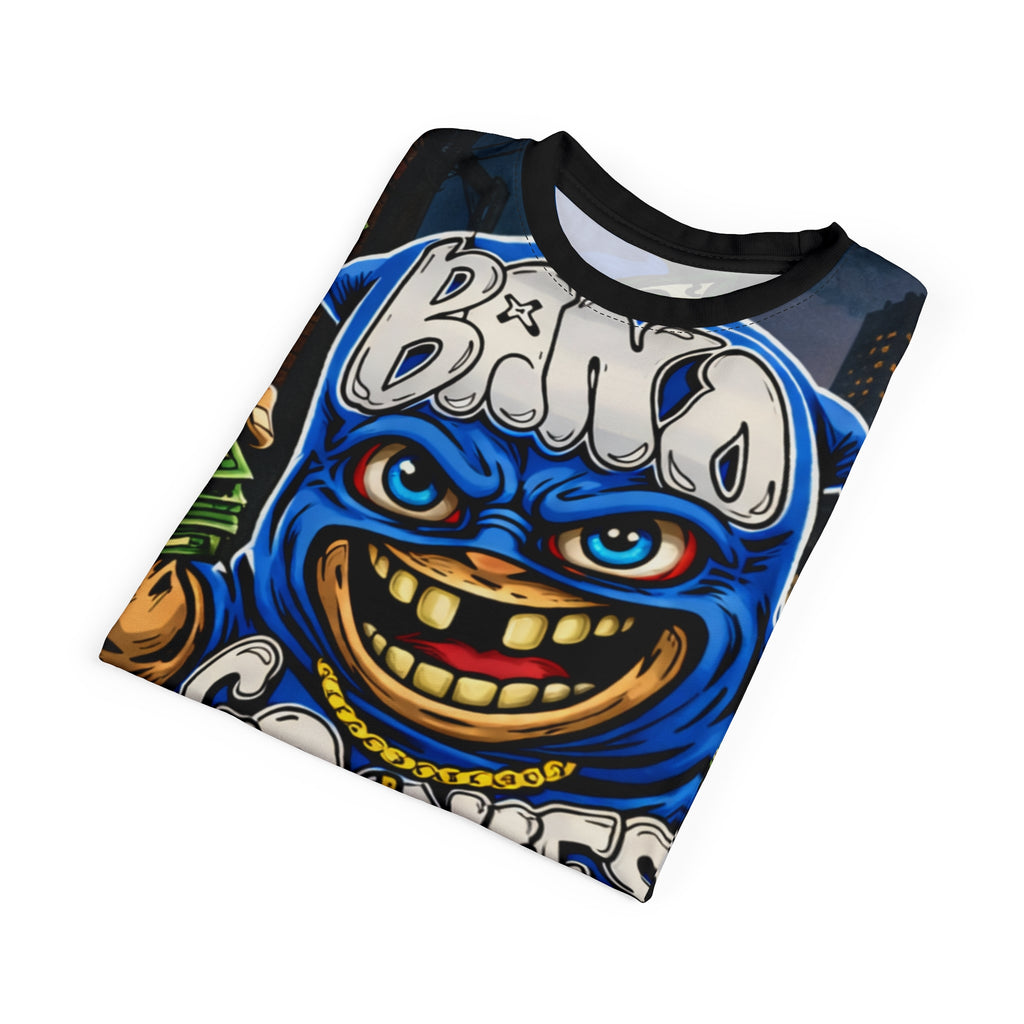 Cut & Sew T-Shirt | Blue Goonie