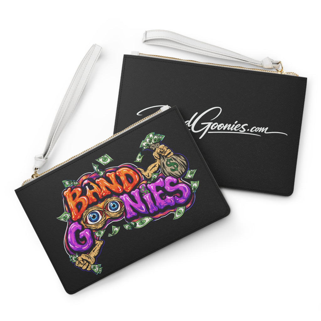 Clutch Bag | Orange & Purple Band Goonies
