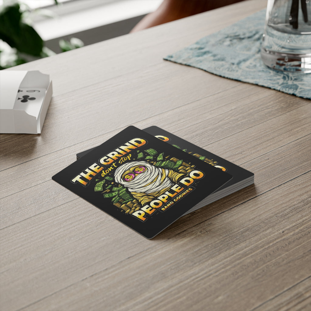 Poker Cards | OG Goonie "The Grind Don't Stop, People Do"