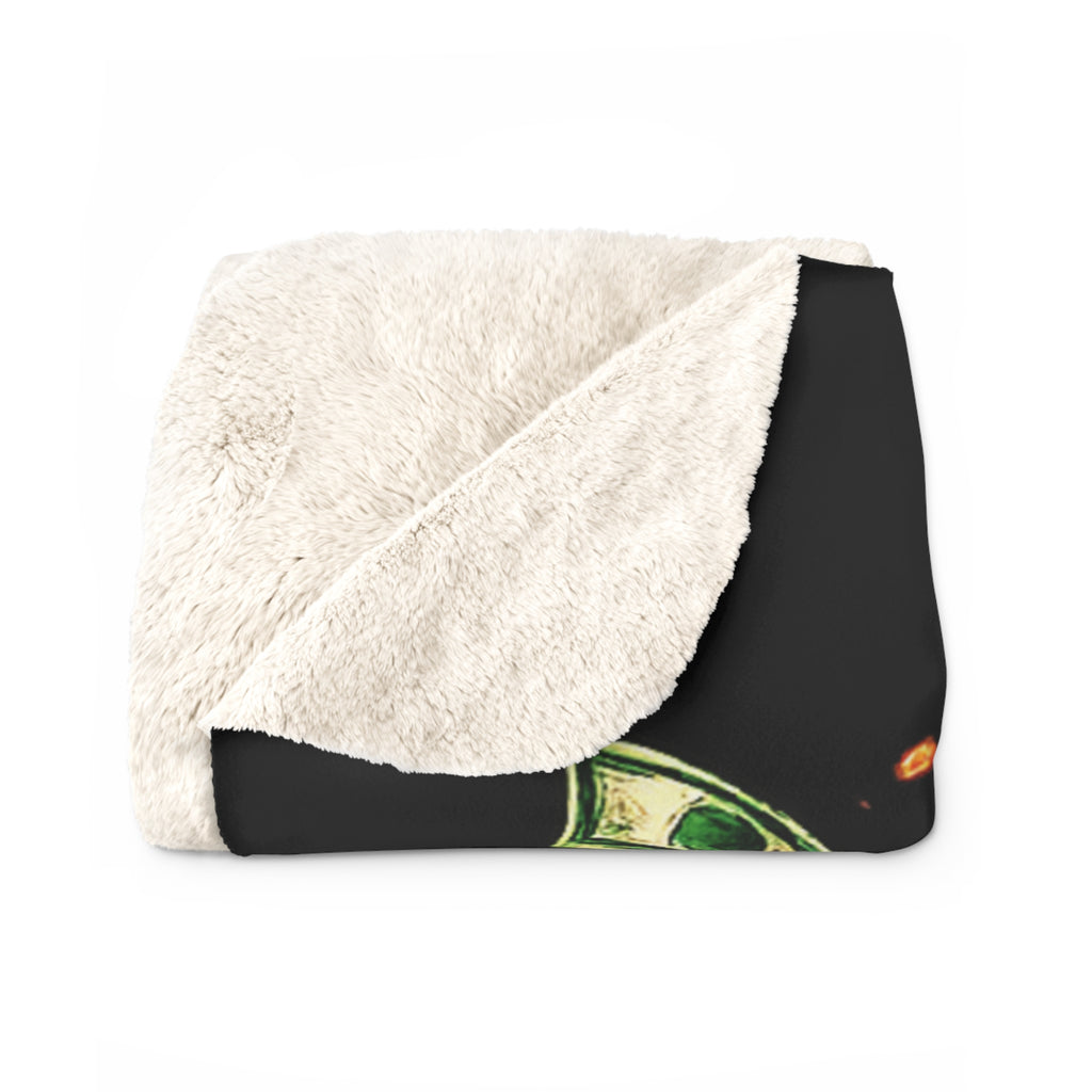Sherpa Fleece Blanket | Red Goonie "Funds & Fire"