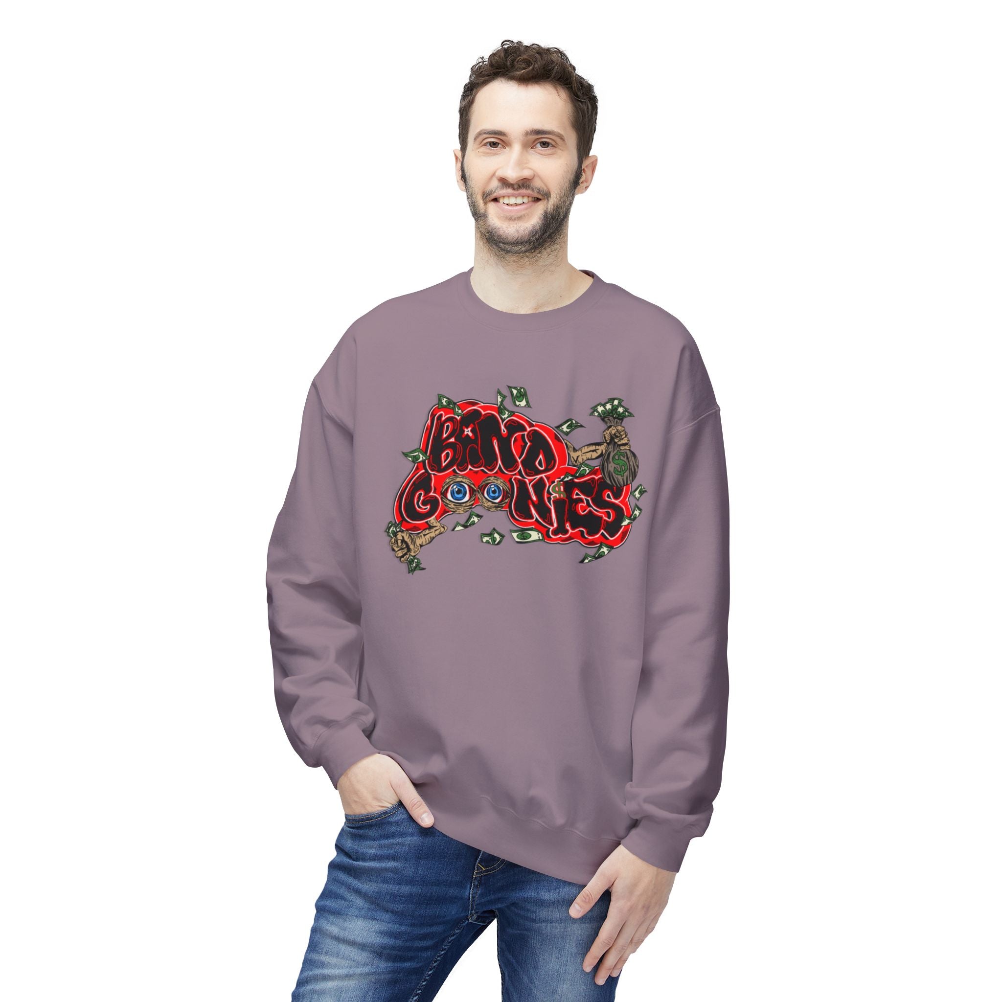 Midweight Soft Style Fleece Crewneck Sweatshirt
