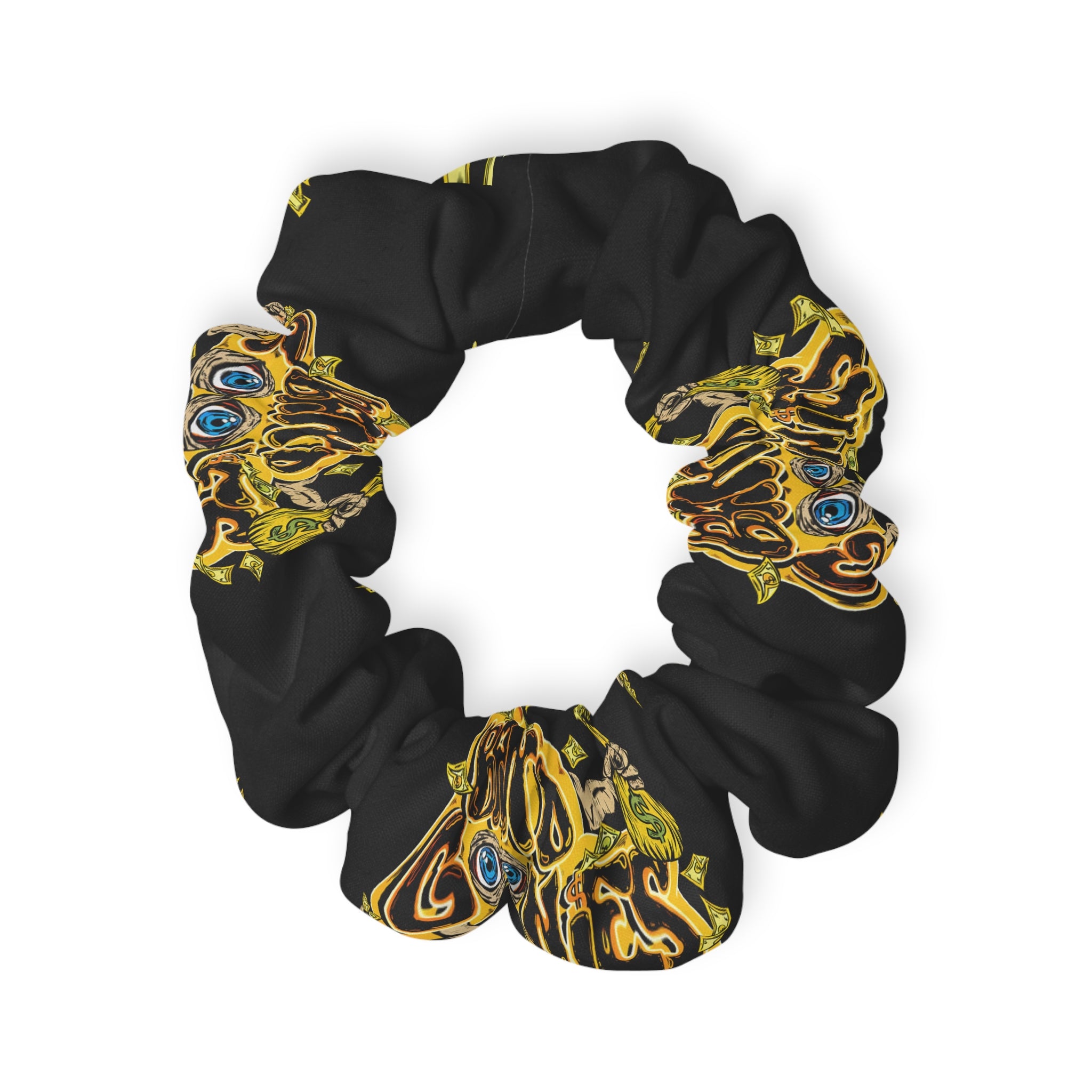 Scrunchie (Black) | Yellow Band Goonies