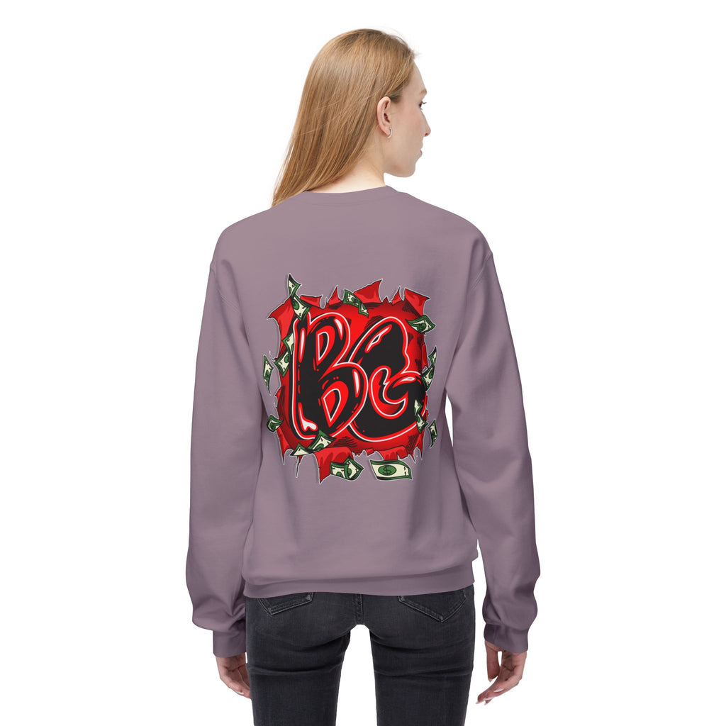 Midweight Soft Style Fleece Crewneck Sweatshirt