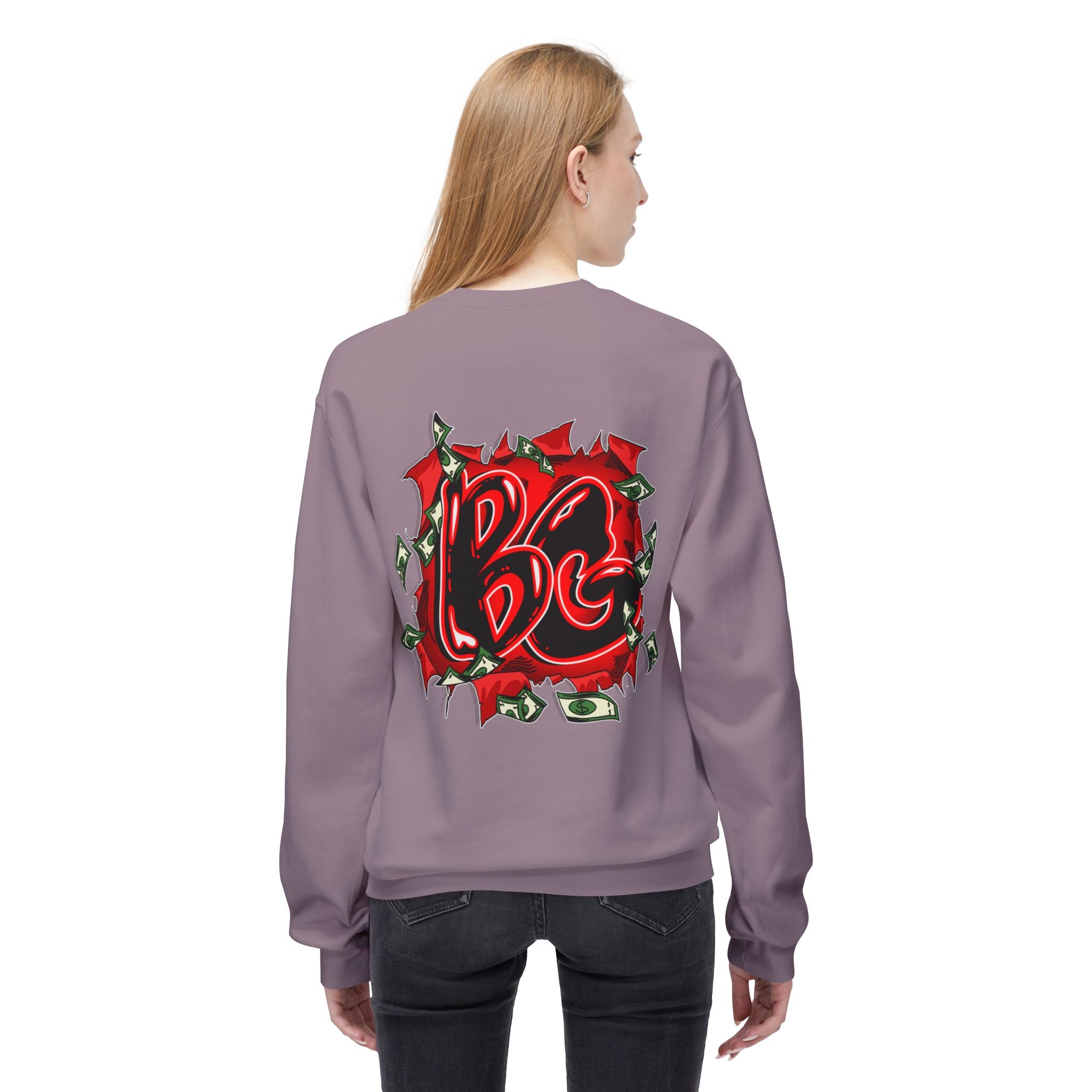 Midweight Soft Style Fleece Crewneck Sweatshirt