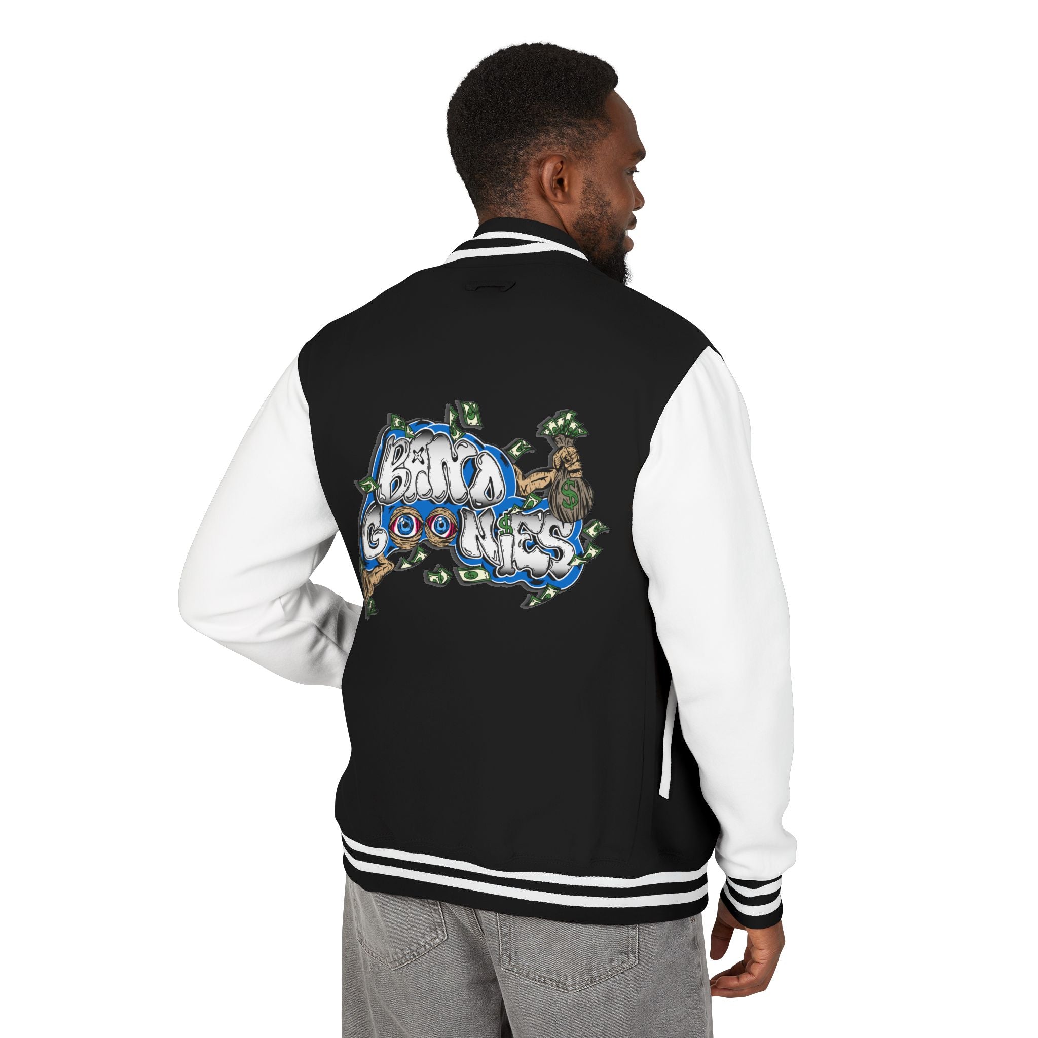 Blue Band Goonies Unisex Heavyweight Letterman Jacket