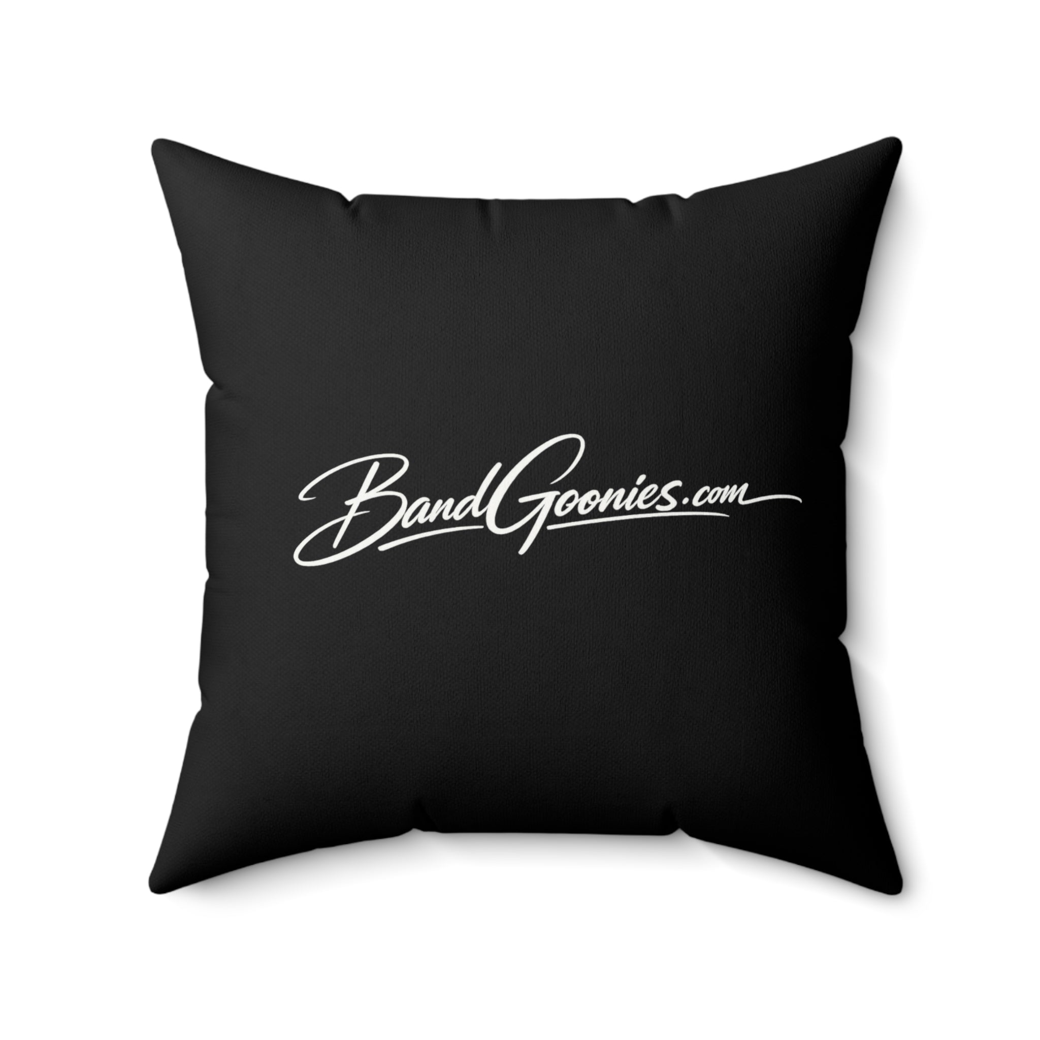 Faux Suede Square Pillow | Red Girl Goonie "Linda y Pagada"