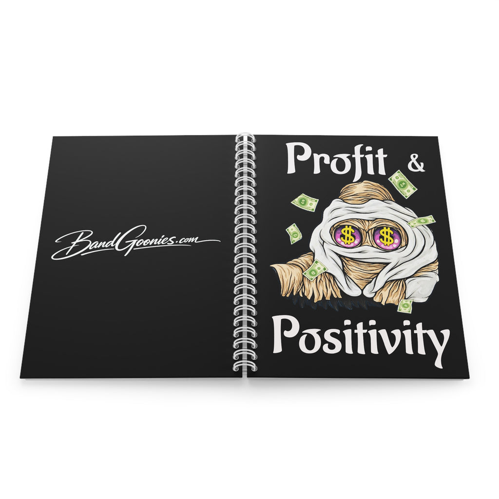 "Profit & Positivity" OG Goonie | Spiral Notebook (64 Sheets)