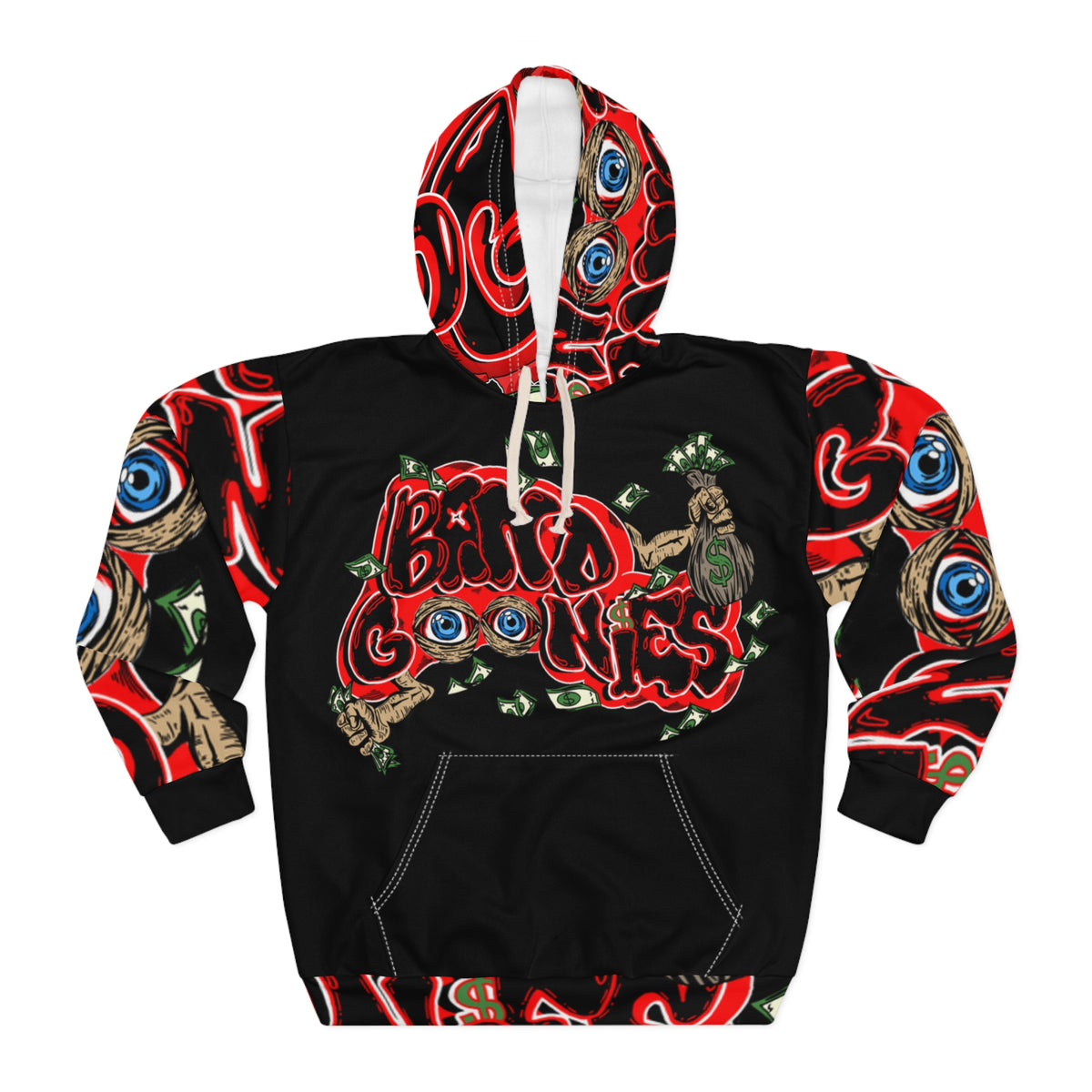 Goonie Full Graphic Pullover Hoodie