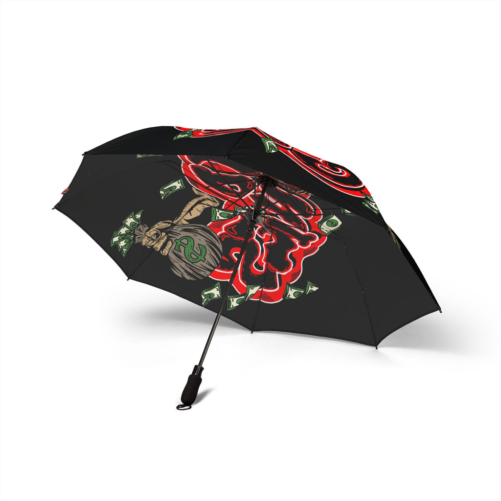 Semi-Automatic Foldable Umbrella (Black) | Red Band Goonies