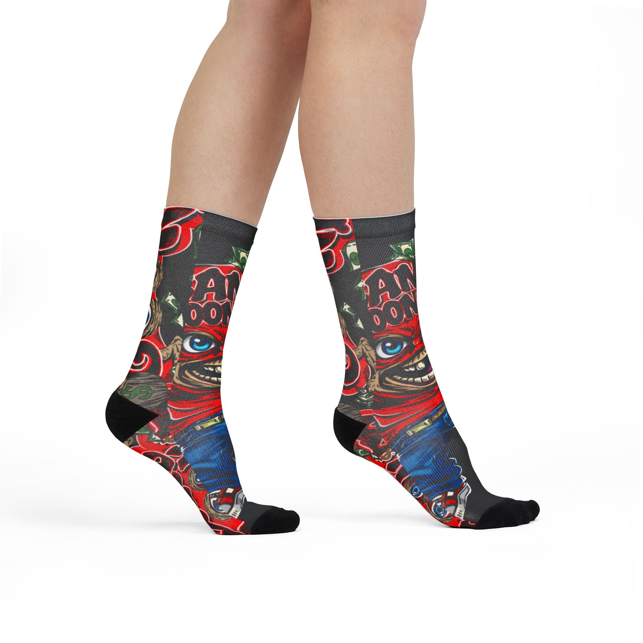Band Goonies Crew Socks | Red Goonie