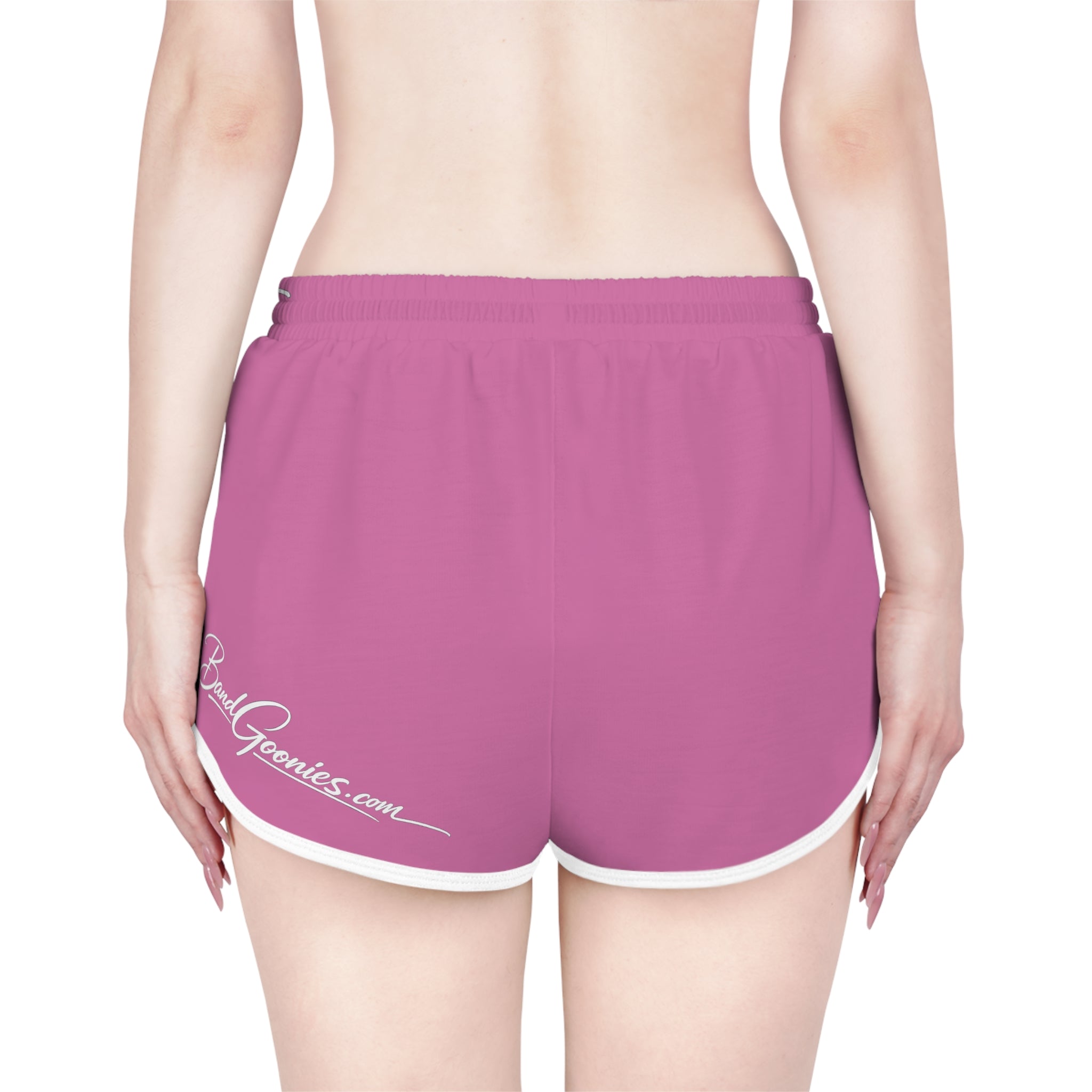 Women's Relaxed Shorts (Pink) | Band Goonies Branded