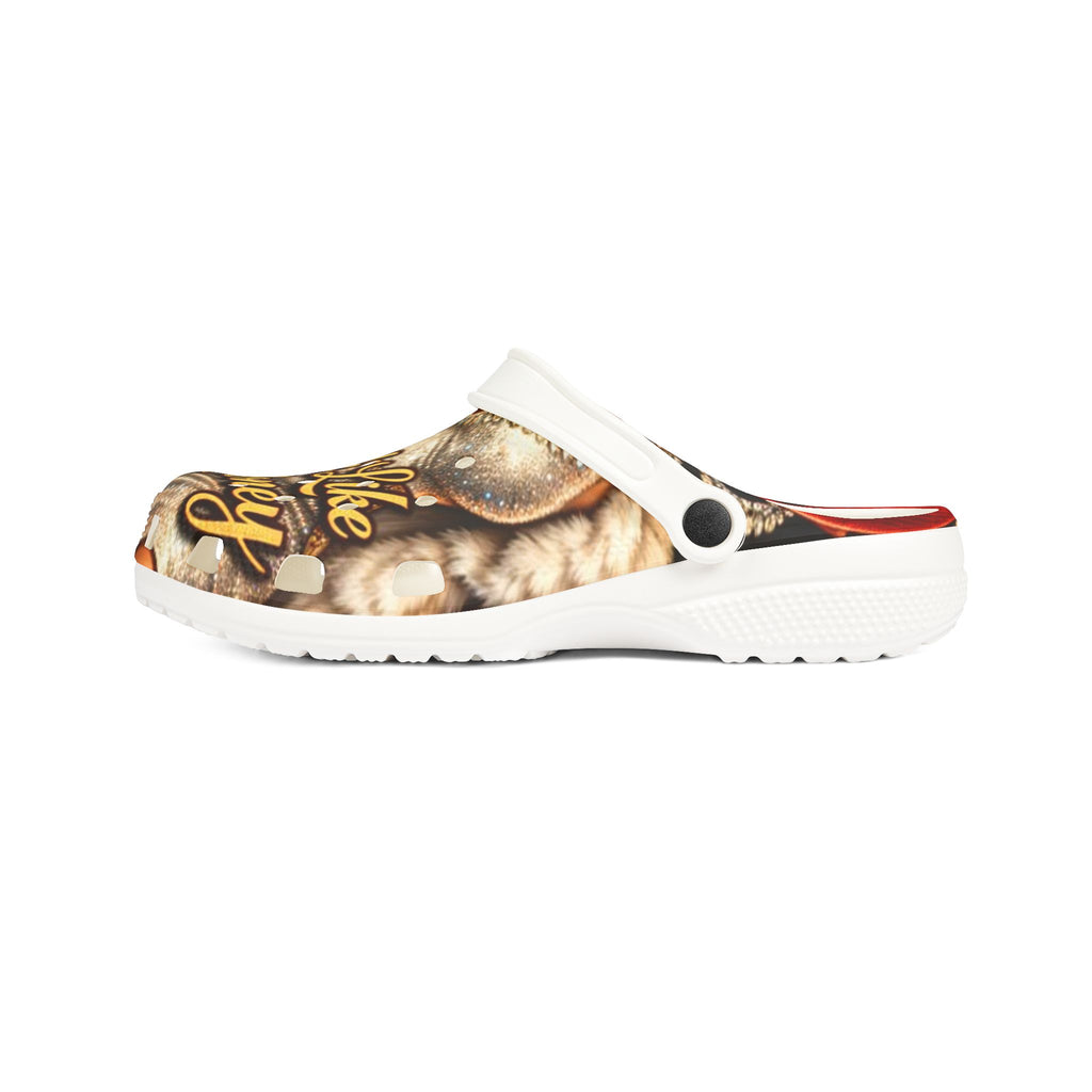 Foam Rubber Clog Shoes | Girl Goonie "Look Like Money"