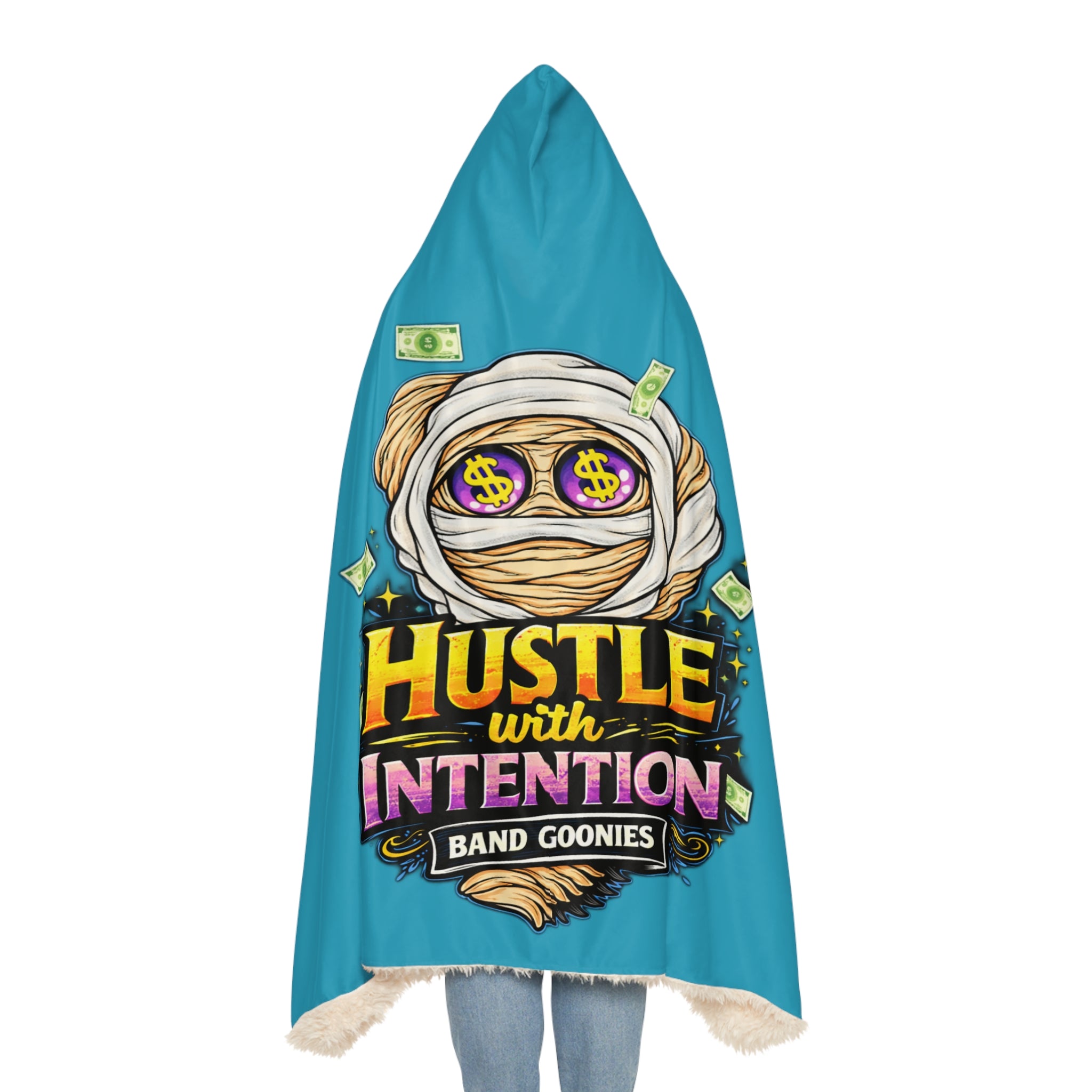 Snuggle Blanket | OG Goonie "Hustle with Intention"