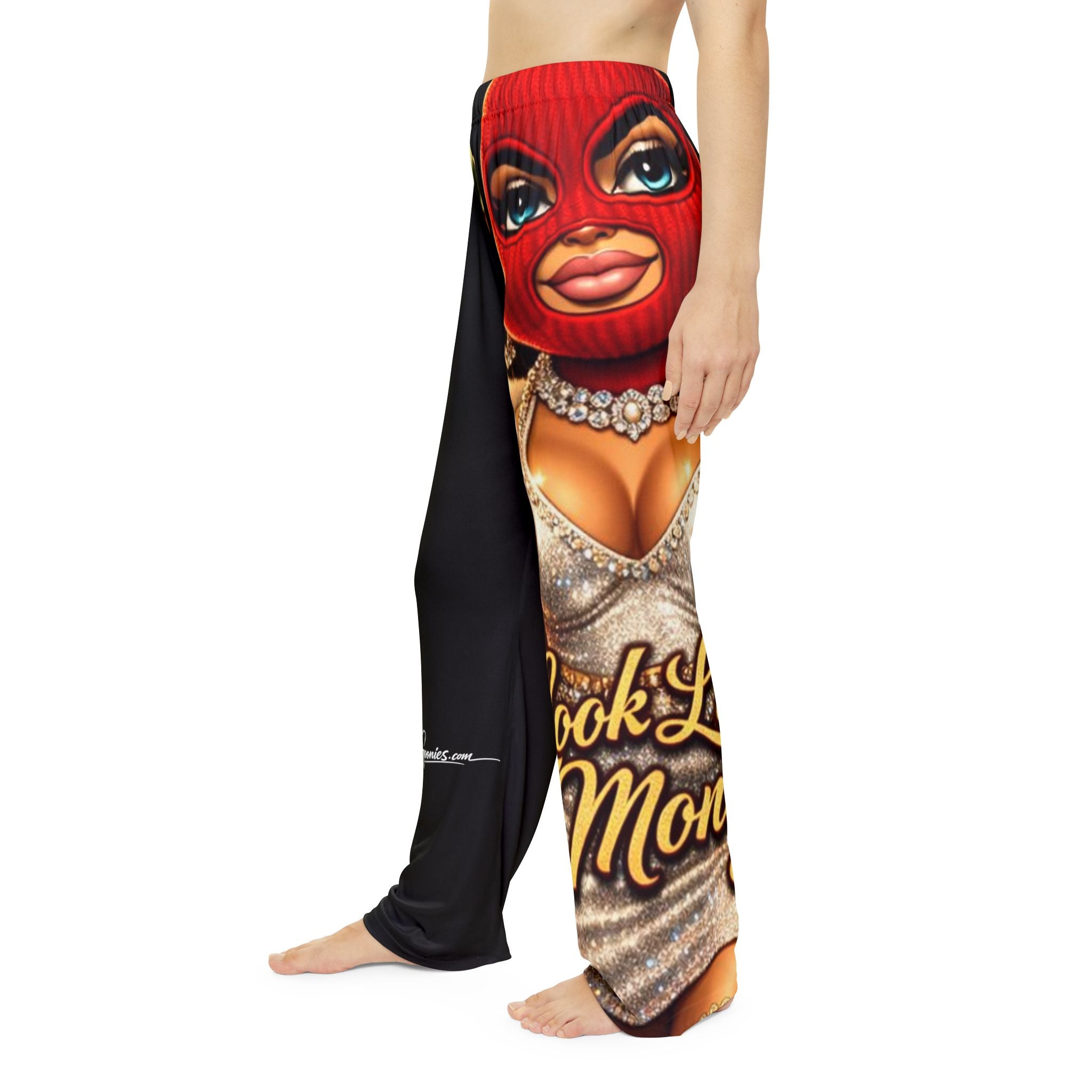 Women's Pajama Pants | Red Girl Goonie "Looks Like Money"
