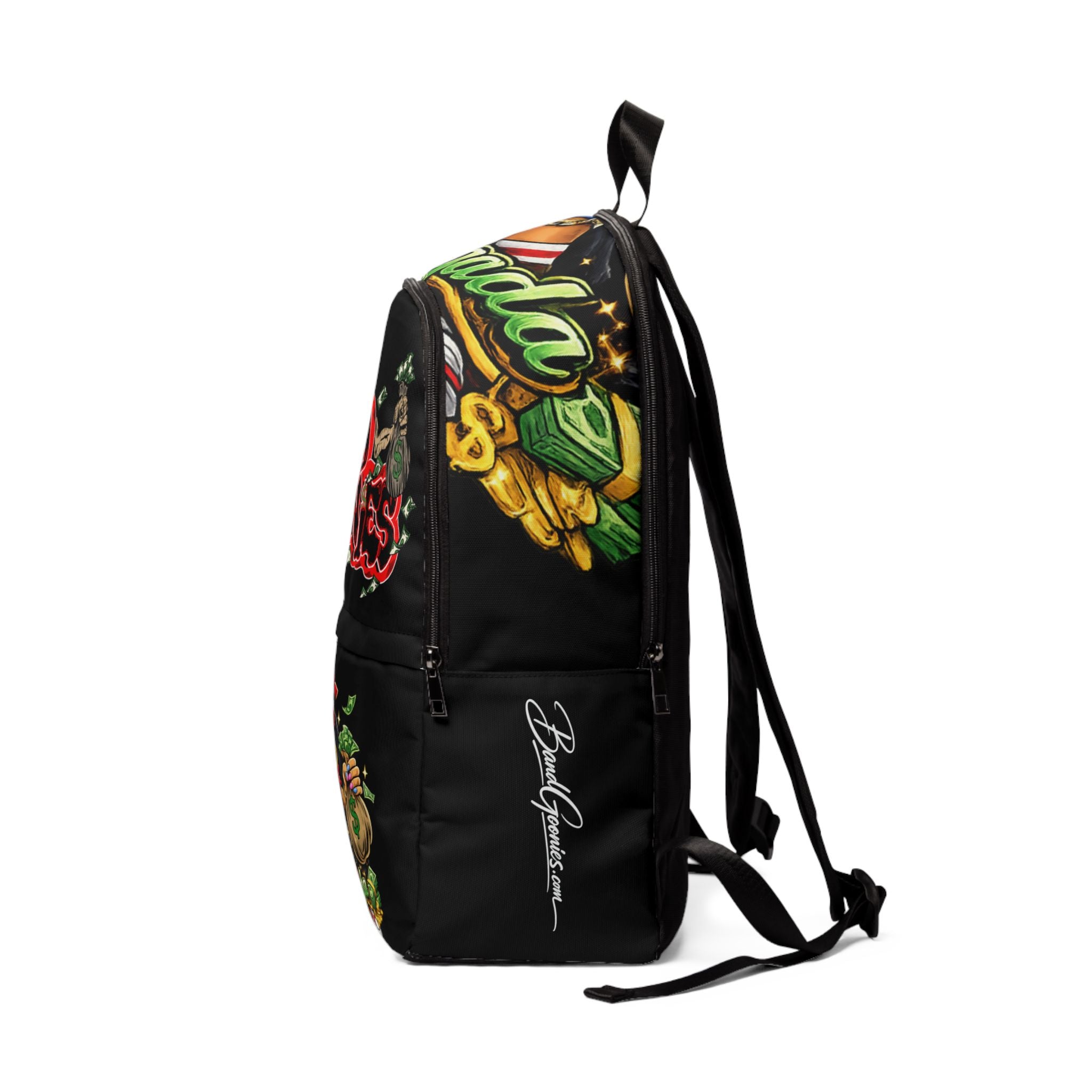 Fabric Backpack | Red Girl Goonie "Linda y Pagada"