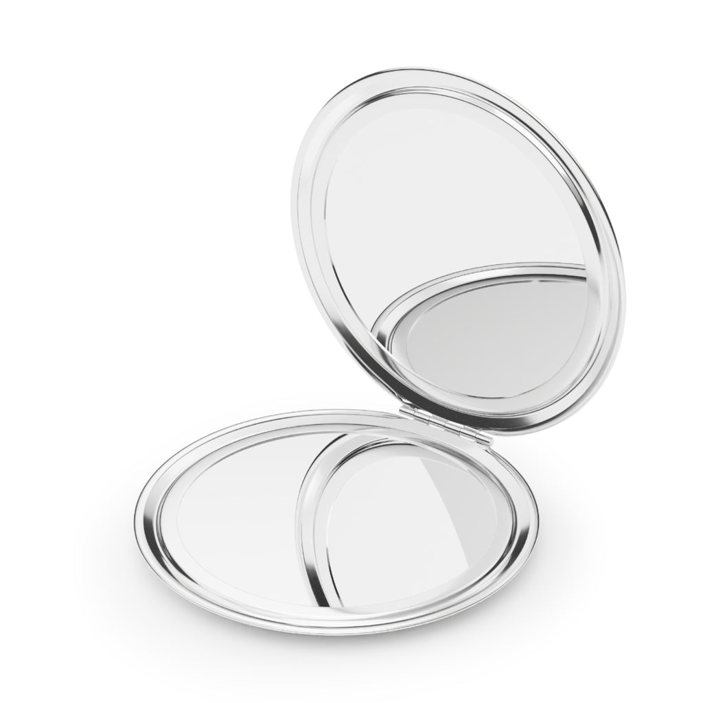 Compact Travel Mirror | Red Girl Goonie "Looks Like Money"