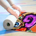 Foam Yoga Mat | Orange & Purple Band Goonies