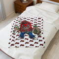 Velveteen Plush Blanket | Red Goonie