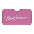 Car Sun Shades (Pink) | Band Goonies Branded (30" x55")