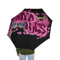 Semi-Automatic Foldable Umbrella (Black) | Pink Band Goonies