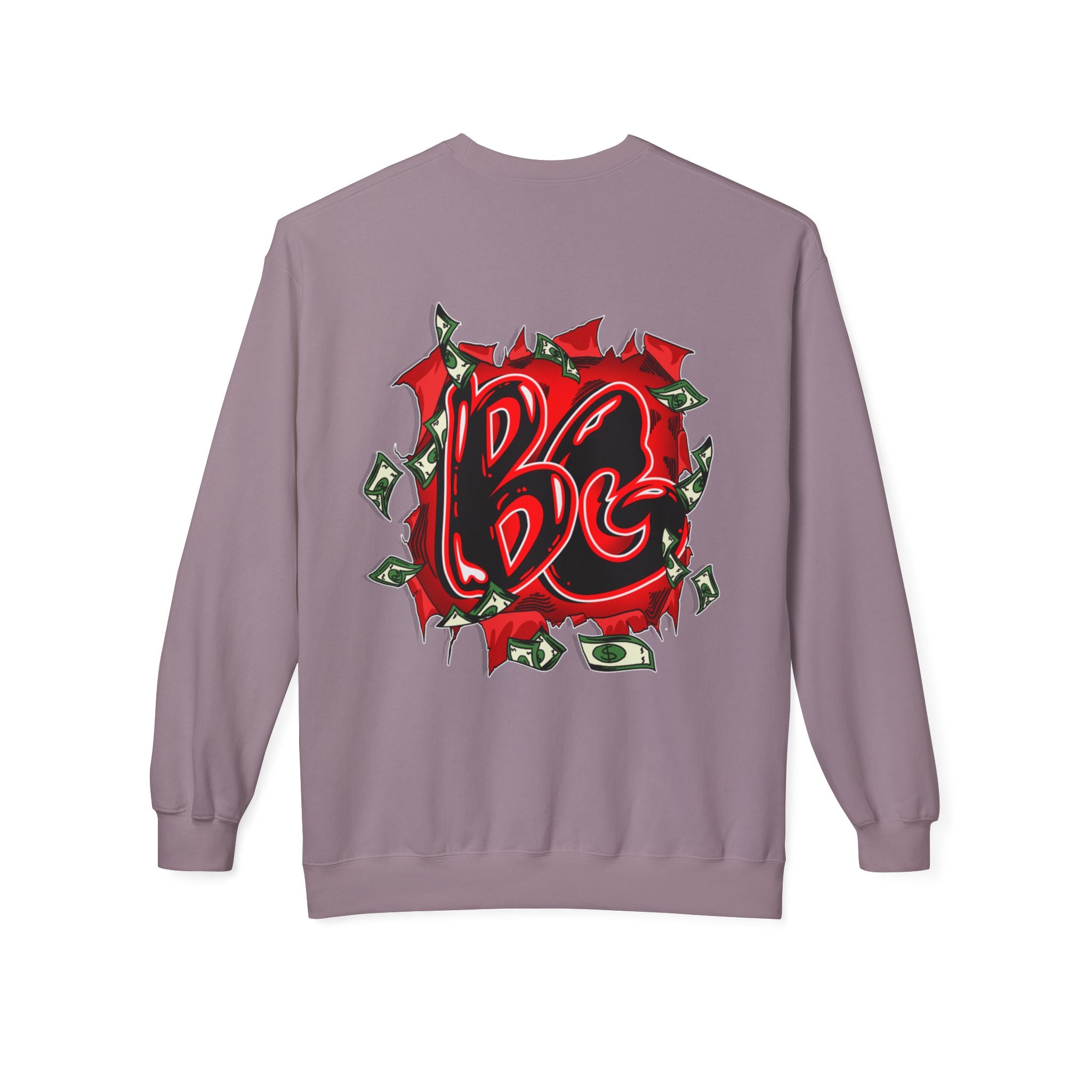Midweight Soft Style Fleece Crewneck Sweatshirt