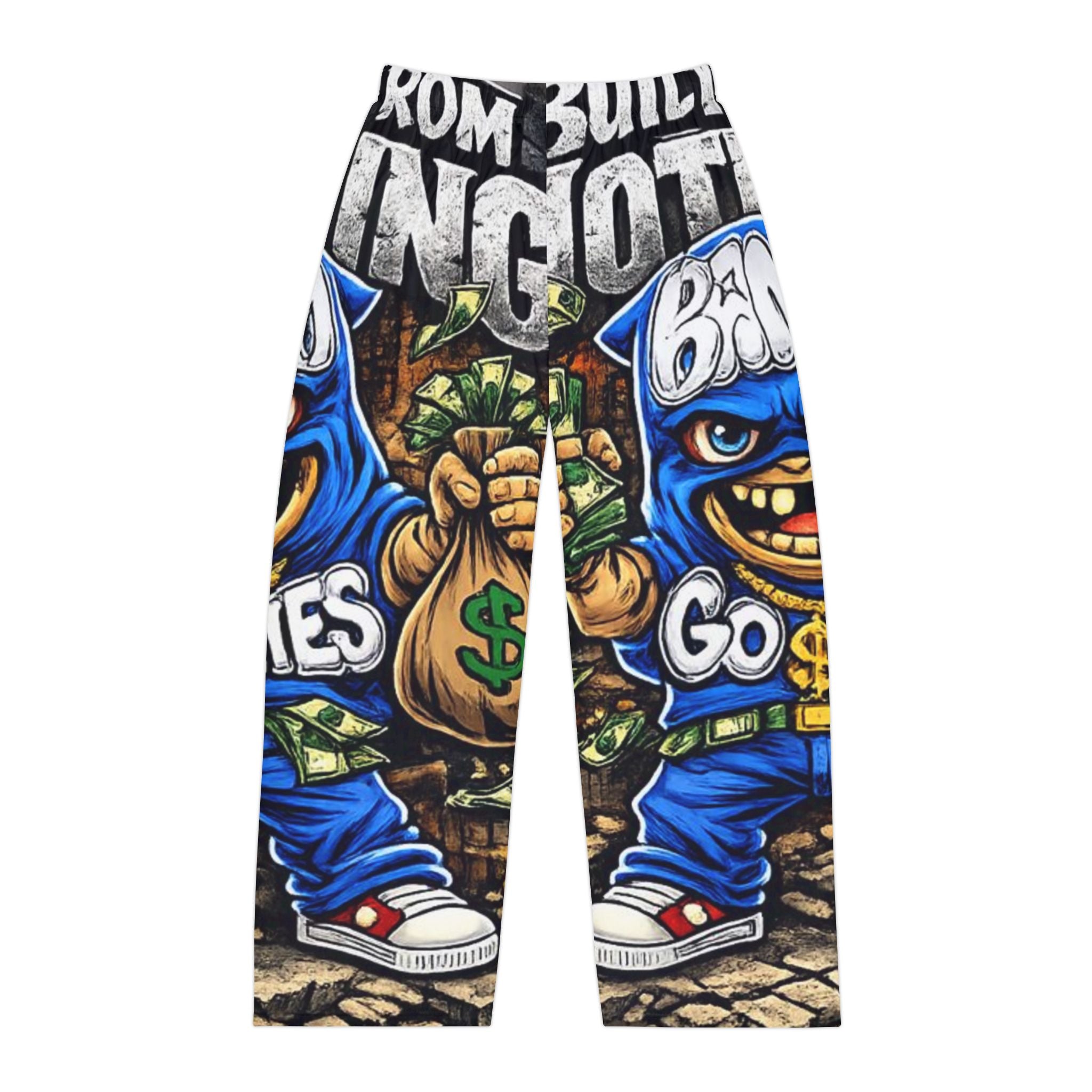 Men's Pajama Pants | Blue Goonie "Built from Nothing"