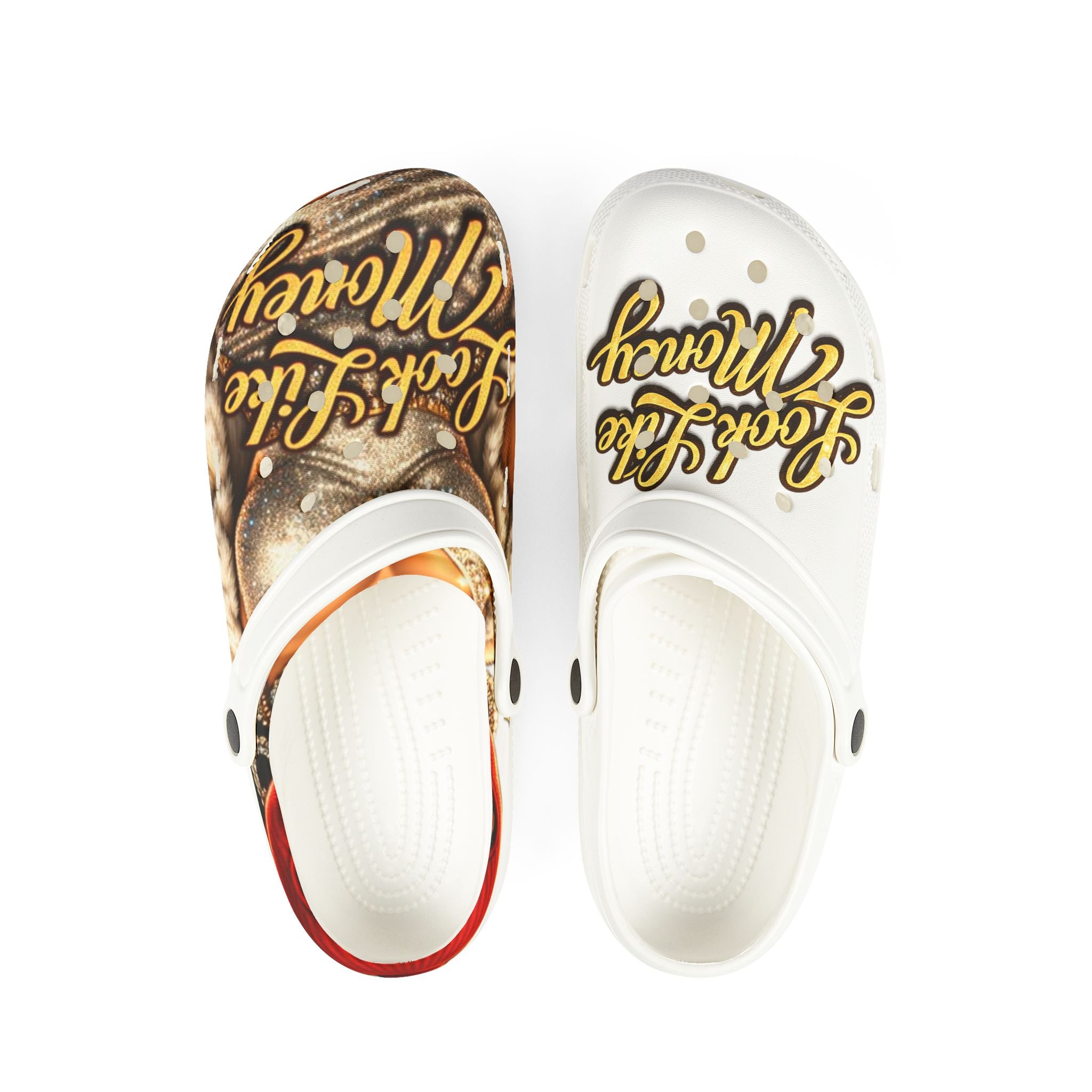 Foam Rubber Clog Shoes | Girl Goonie "Look Like Money"