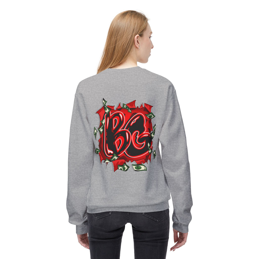 Midweight Soft Style Fleece Crewneck Sweatshirt