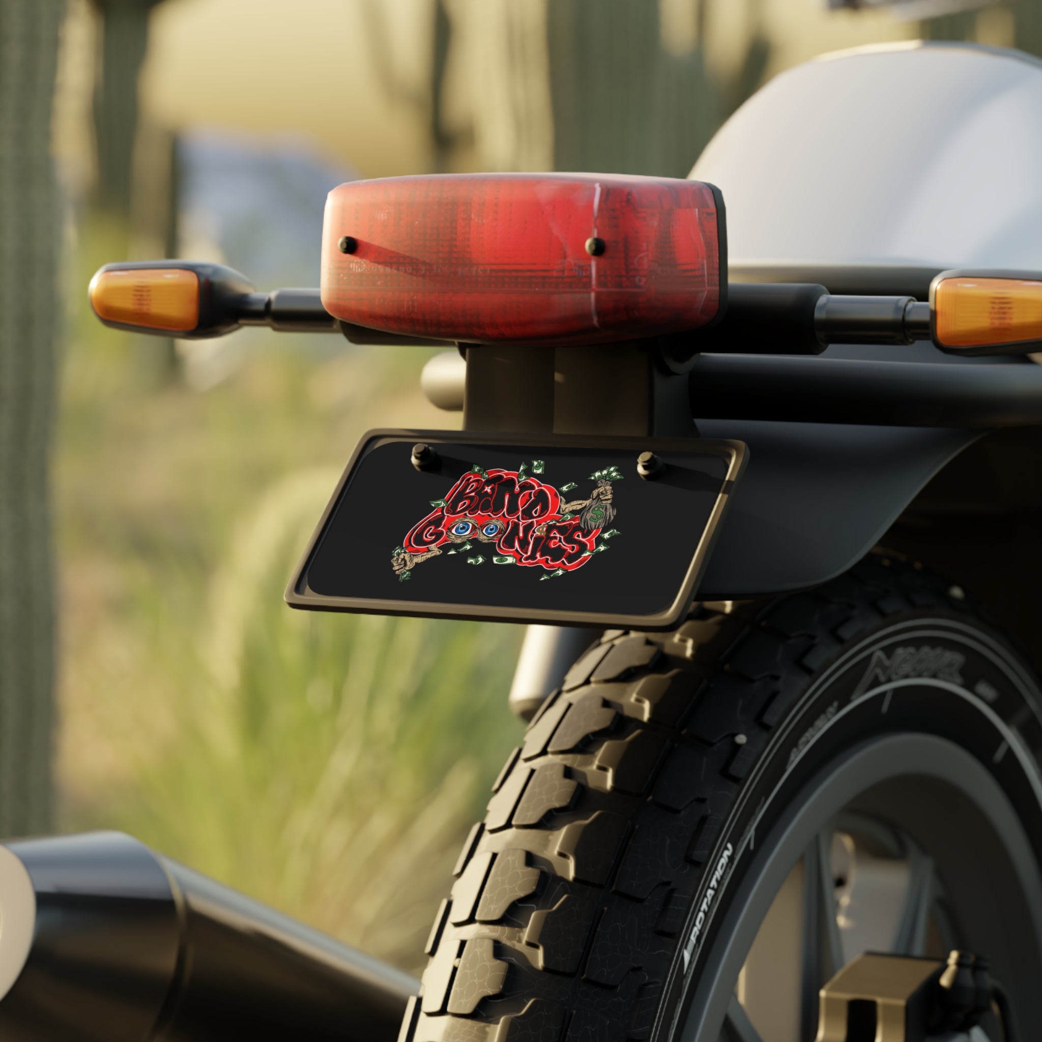 Mini License Plate | Red Band Goonies