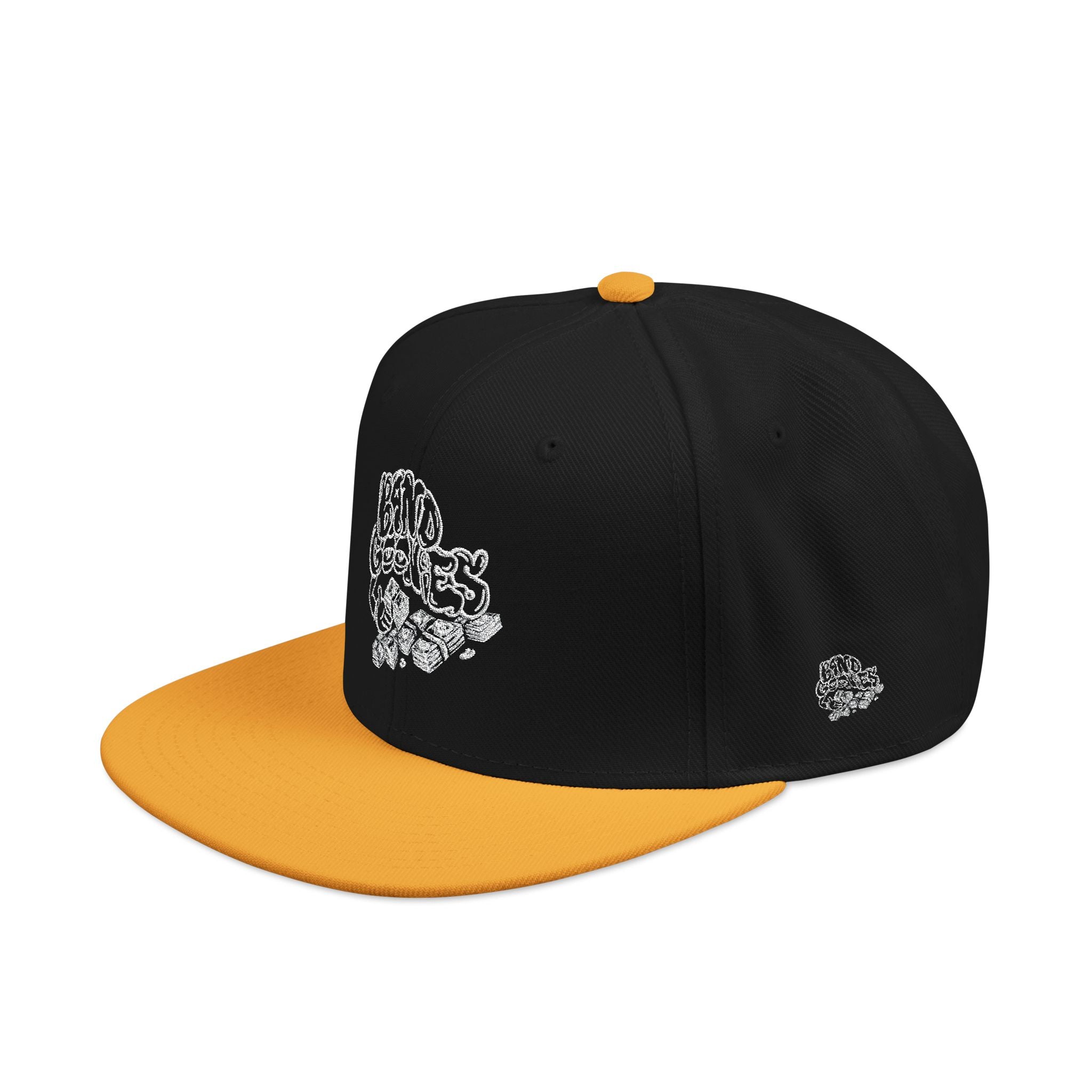 White Band Goonies Logo Snapback (Embroidery)