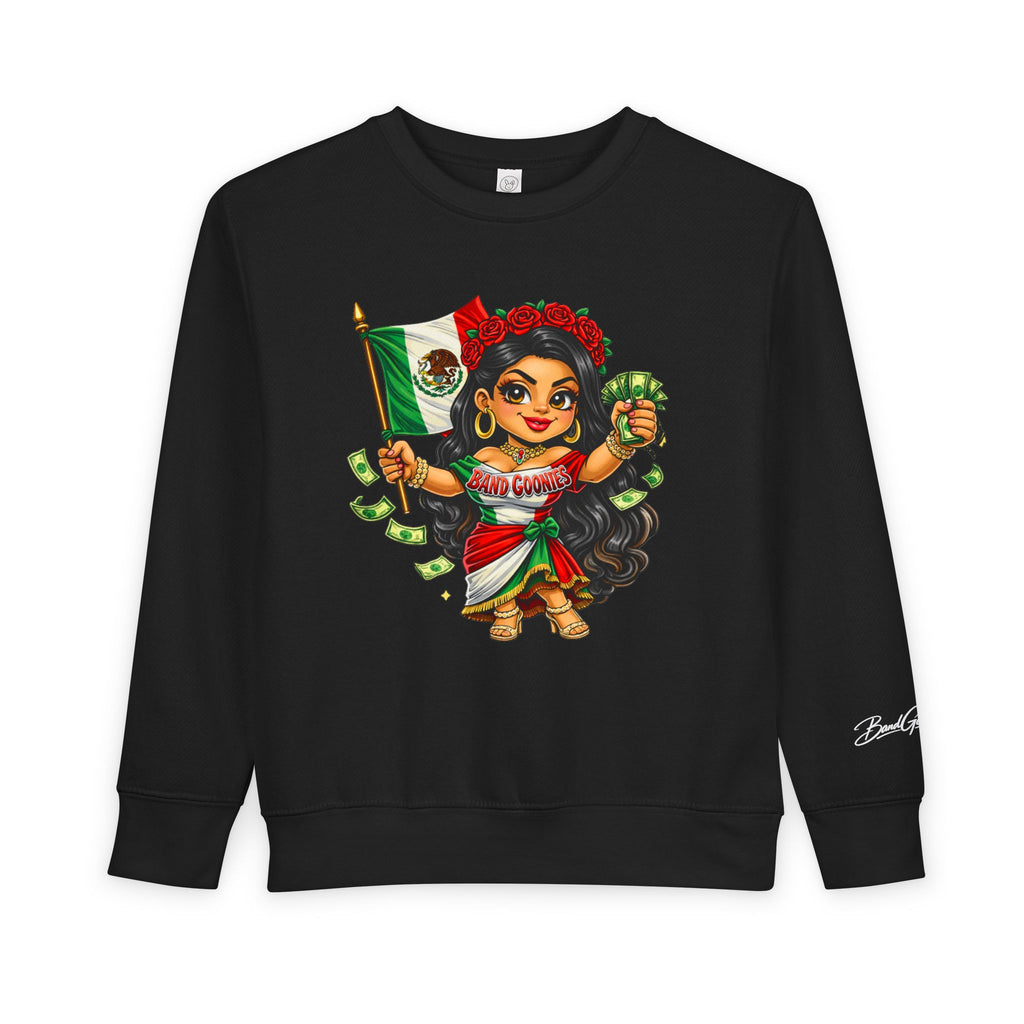 Toddler Sweatshirt | Mexico Girl Goonie