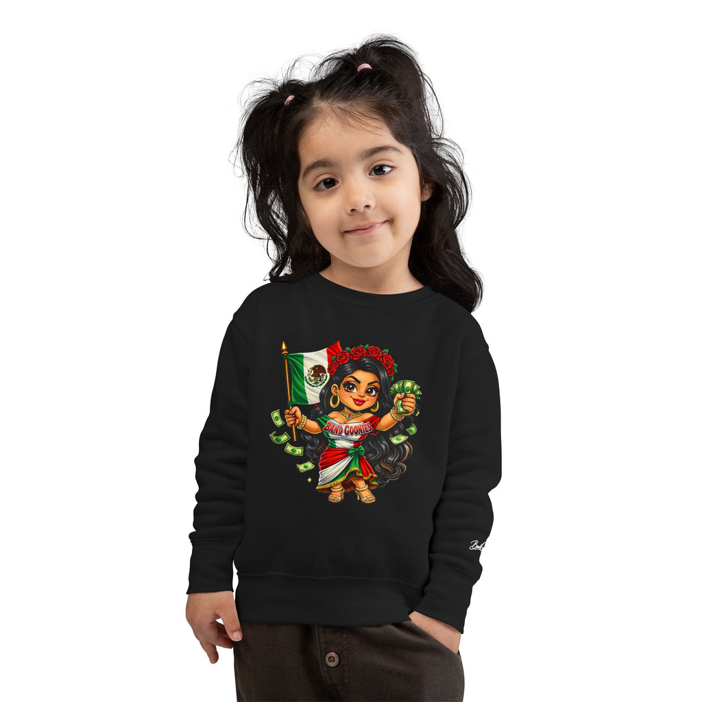 Toddler Sweatshirt | Mexico Girl Goonie