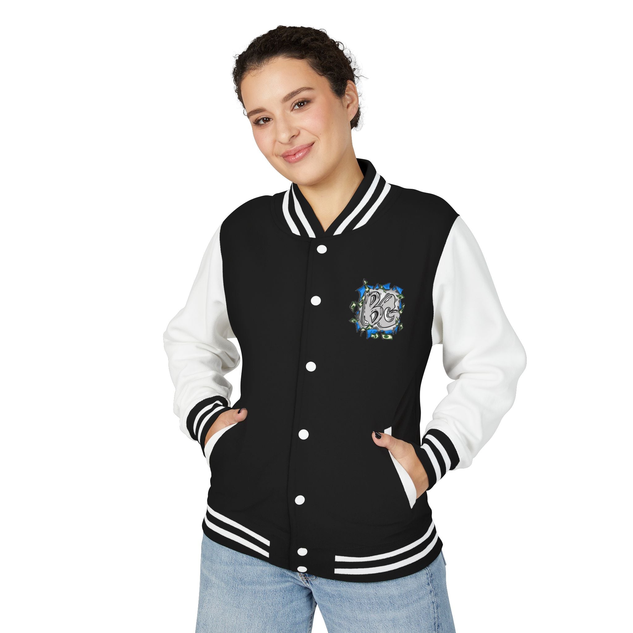 Blue Band Goonies Unisex Heavyweight Letterman Jacket