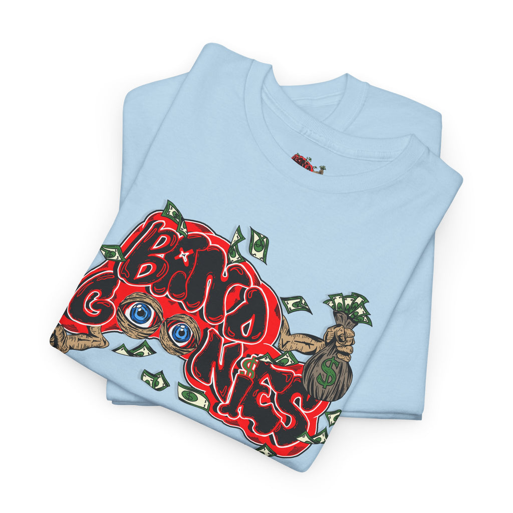 Heavy Cotton T-Shirt | White & Red