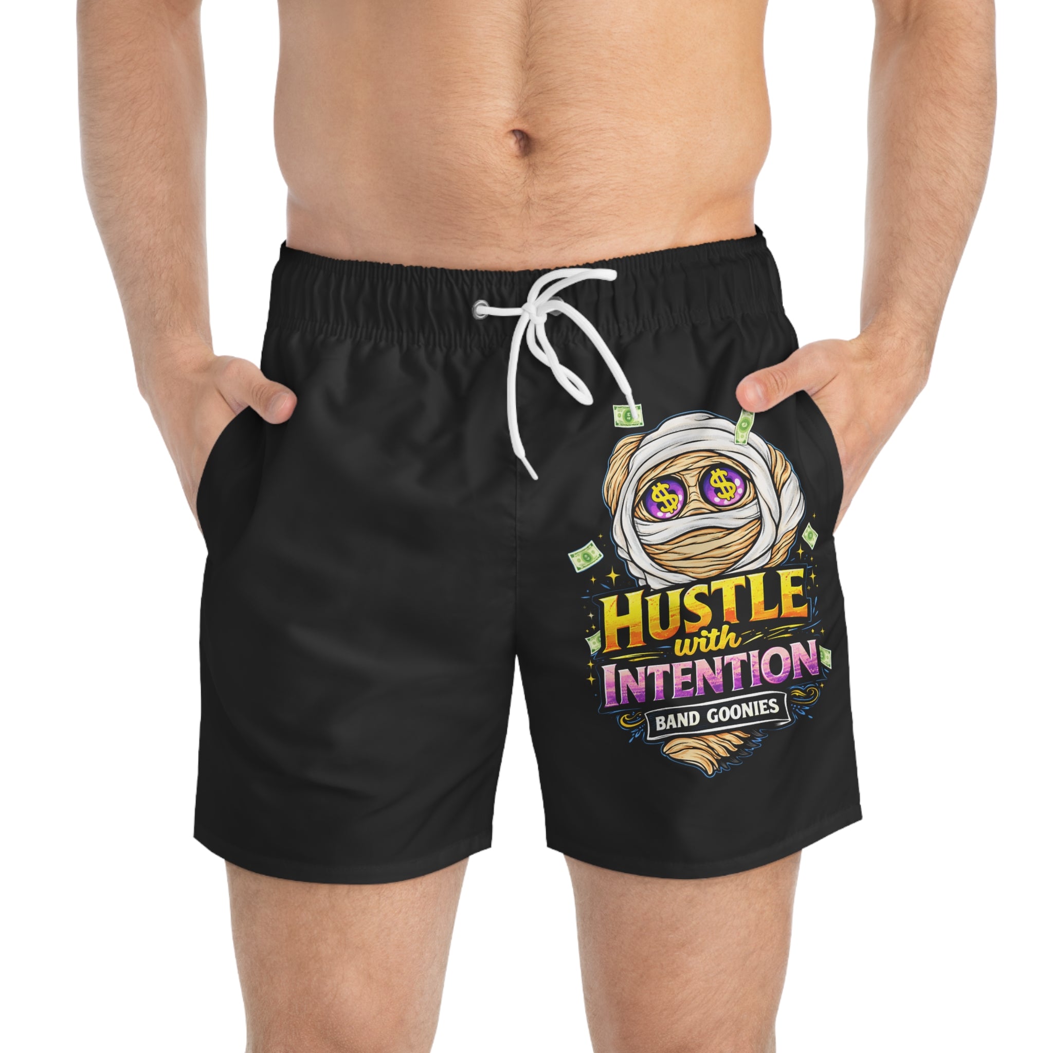 Swim Trunks | OG Goonie "Hustle with Intention"