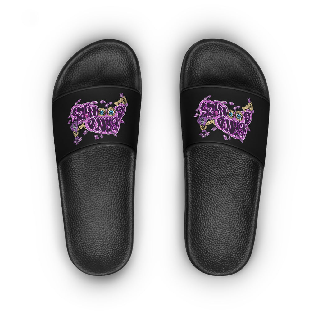 Women's Slide Sandals | Purple Band Goonies