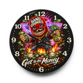 Acrylic Wall Clock | Red Band Goonie "Get to the Money"