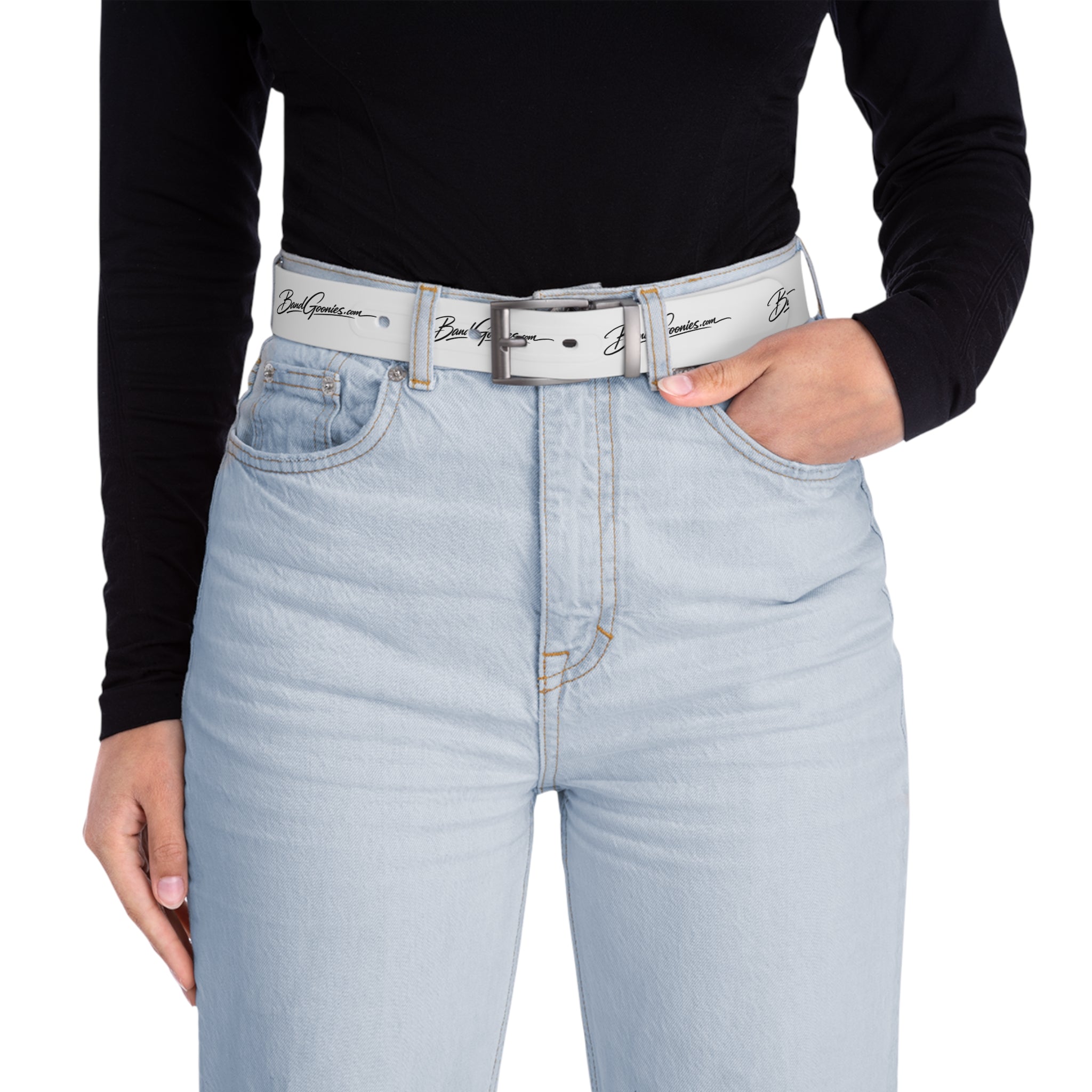 Belt (White) | Band Goonies Branded