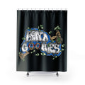 Bathroom Shower Curtain | Blue Band Goonies