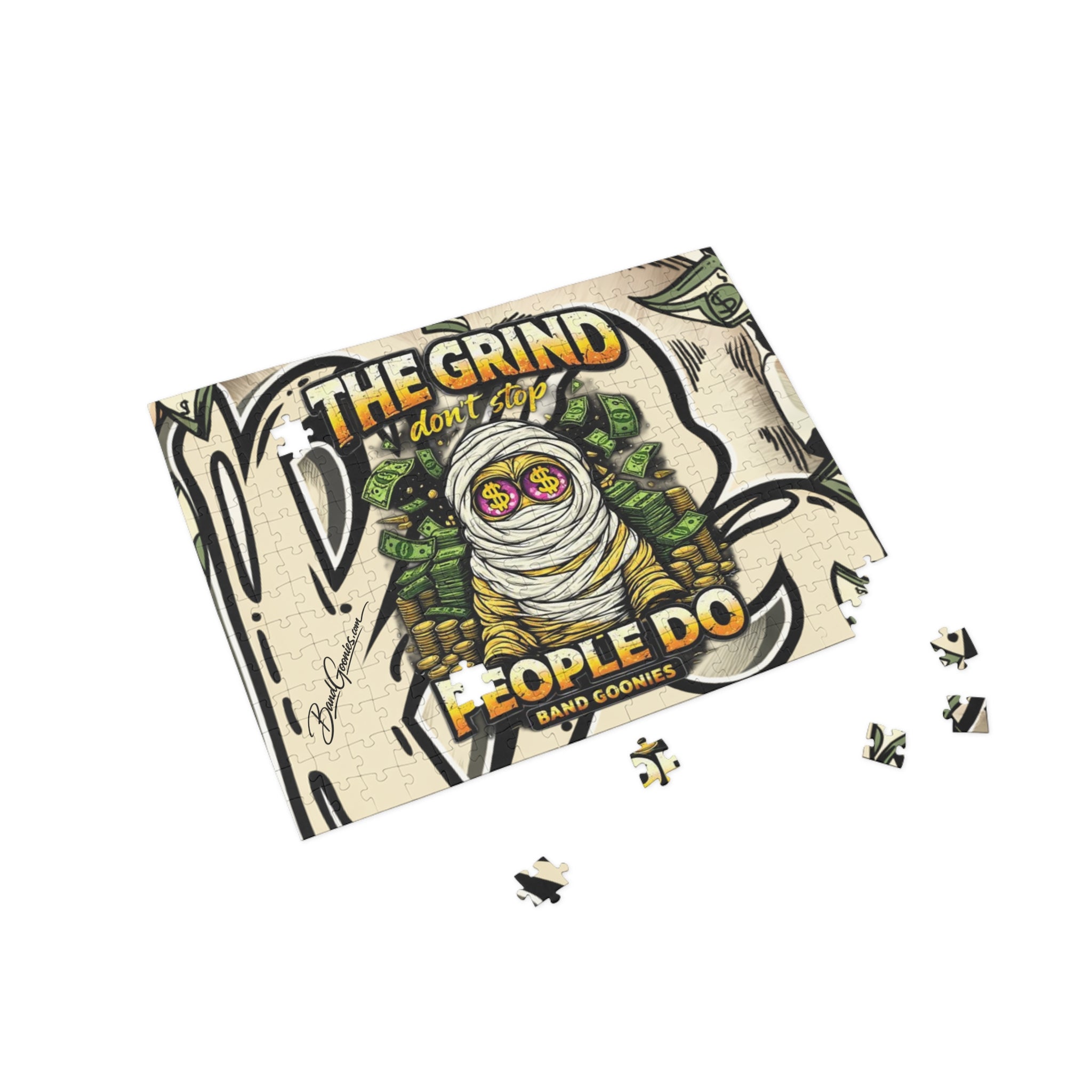 Box Puzzle | OG Goonie "The Grind Don't Stop, People Do" (252-Piece)