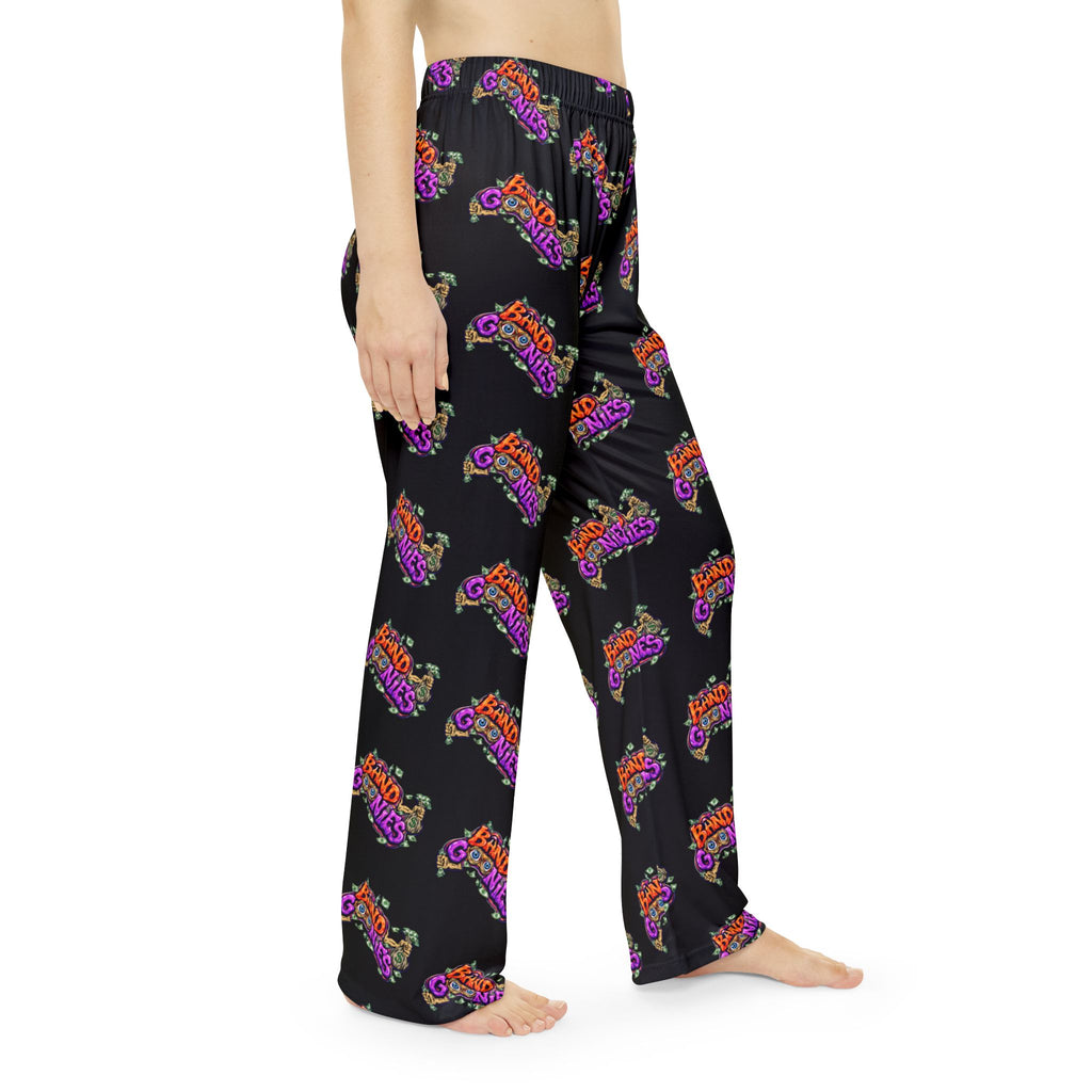 Women's Pajama Pants | Orange & Purple Band Goonies