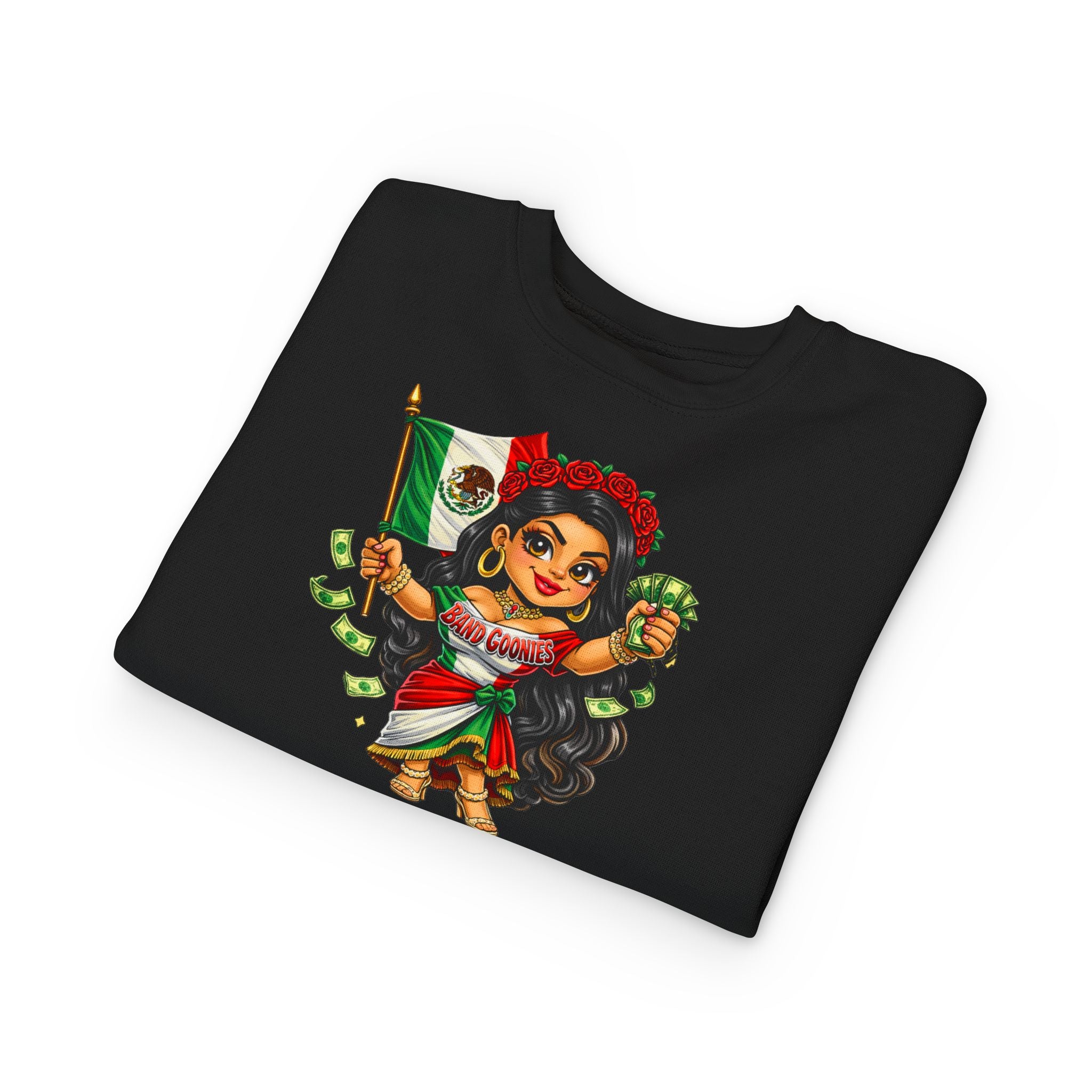 Toddler Sweatshirt | Mexico Girl Goonie
