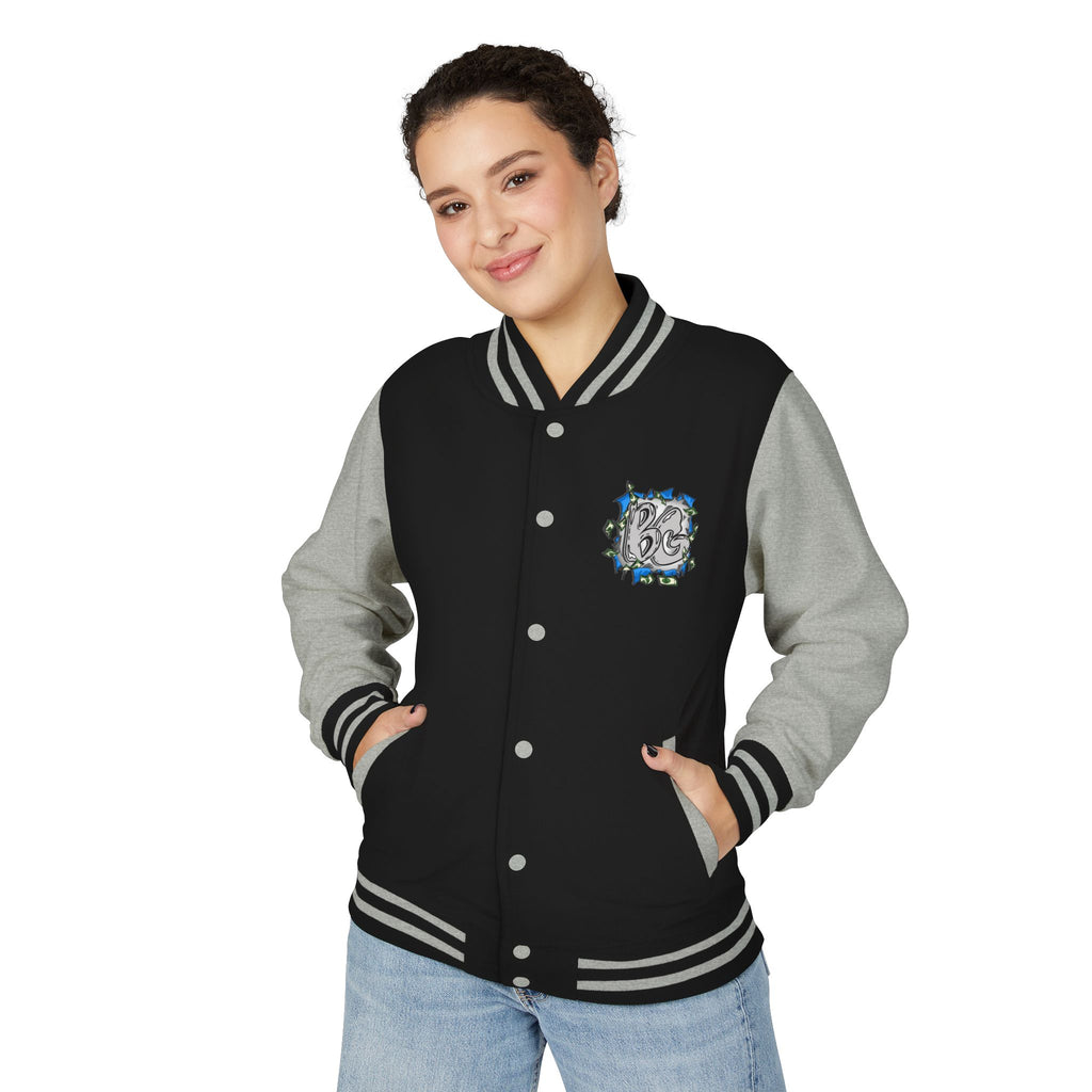 Blue Band Goonies Unisex Heavyweight Letterman Jacket